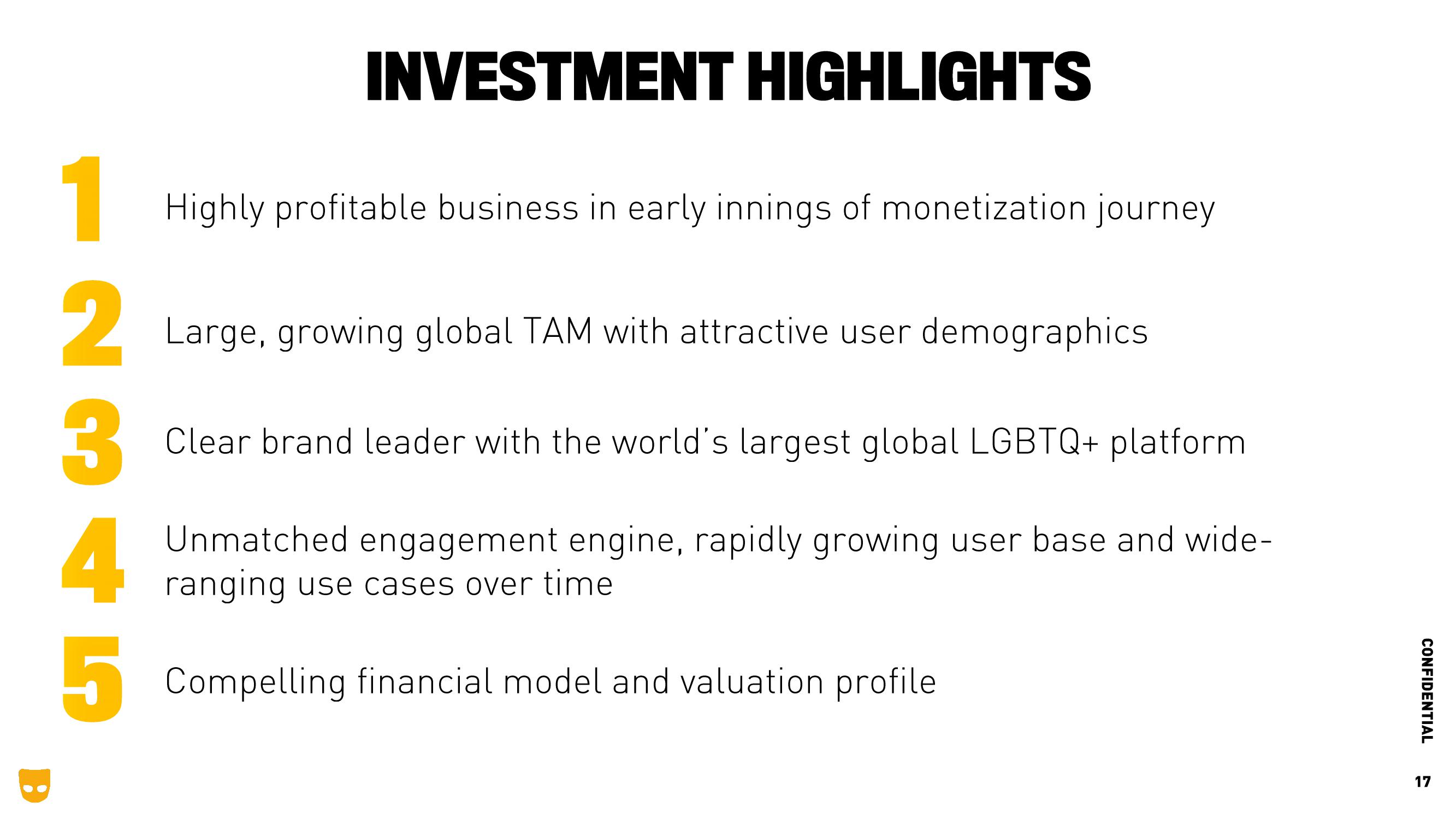 Grindr Investor Presentation Deck slide image #17