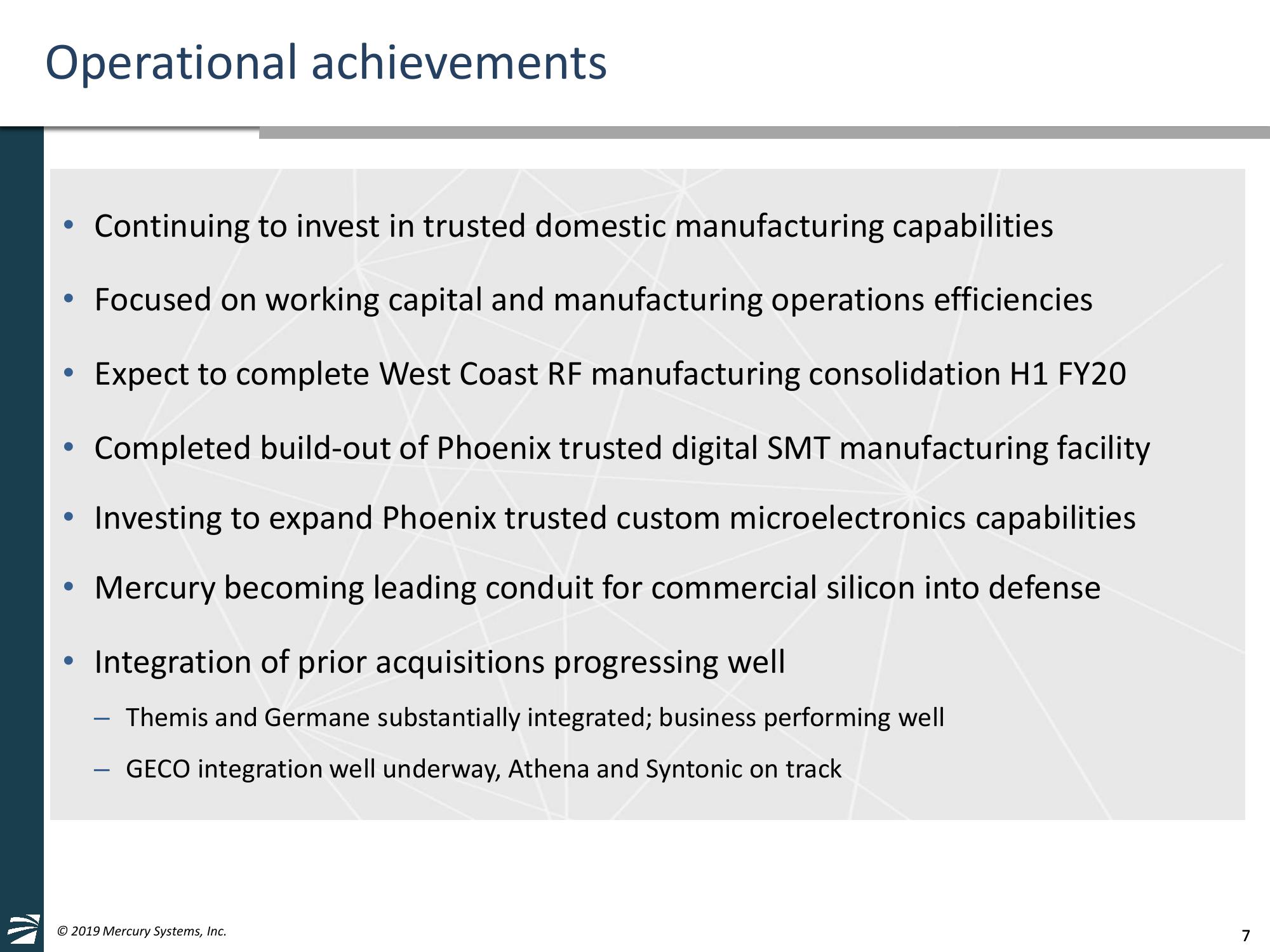 4th Quarter and Full Fiscal Year 2019 Financial Results & American Panel Corporation Acquisition Overview slide image #7