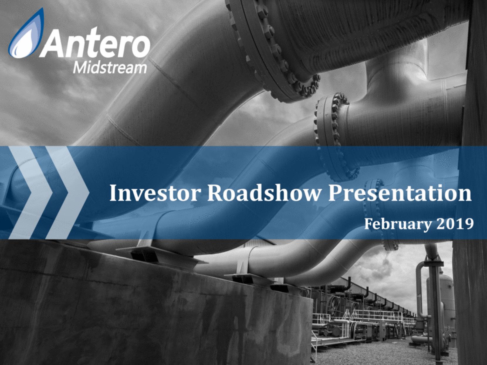 Antero Midstream Partners Investor Presentation Deck image