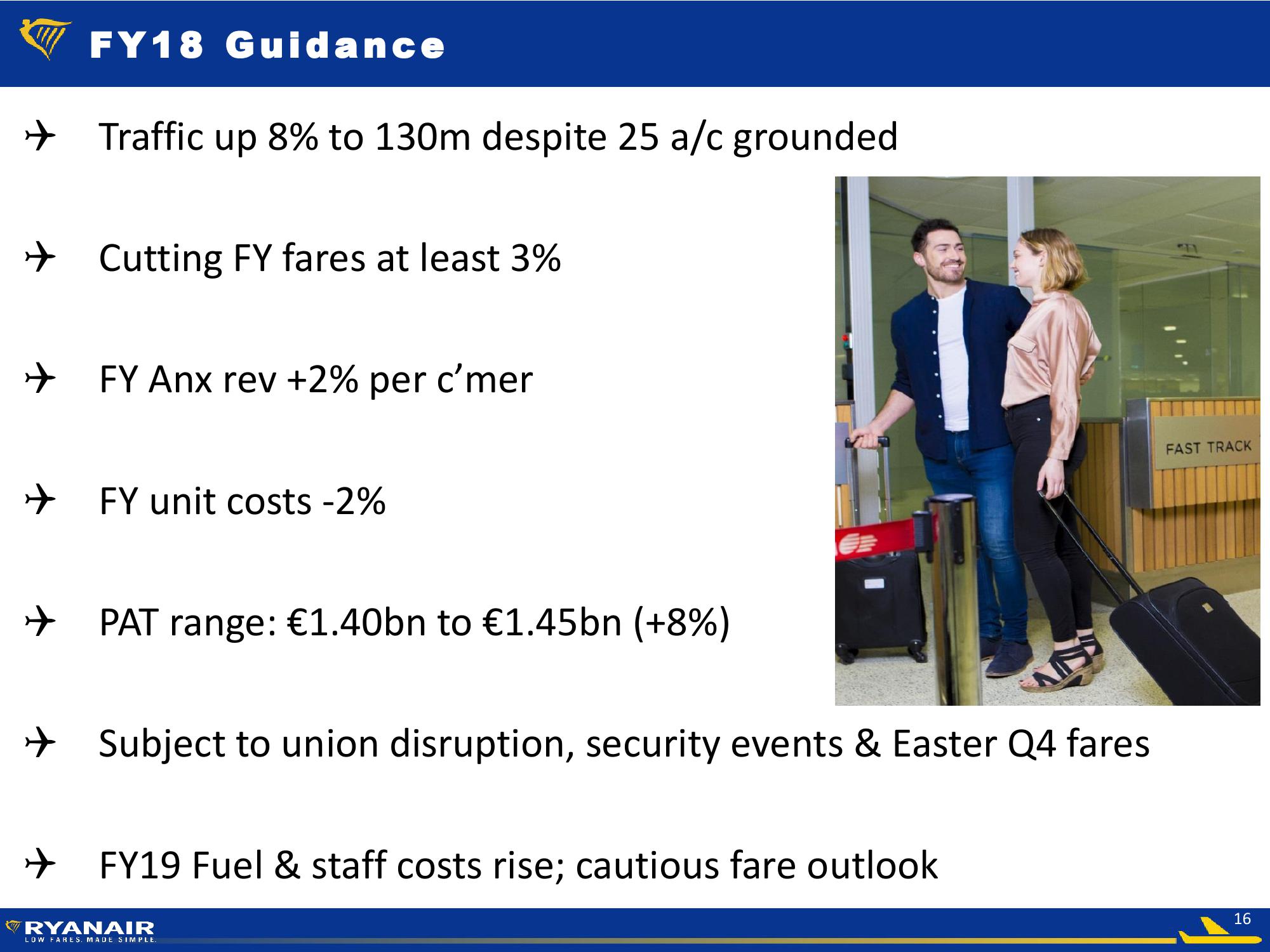 Ryanair Q3 FY18 Results slide image #16