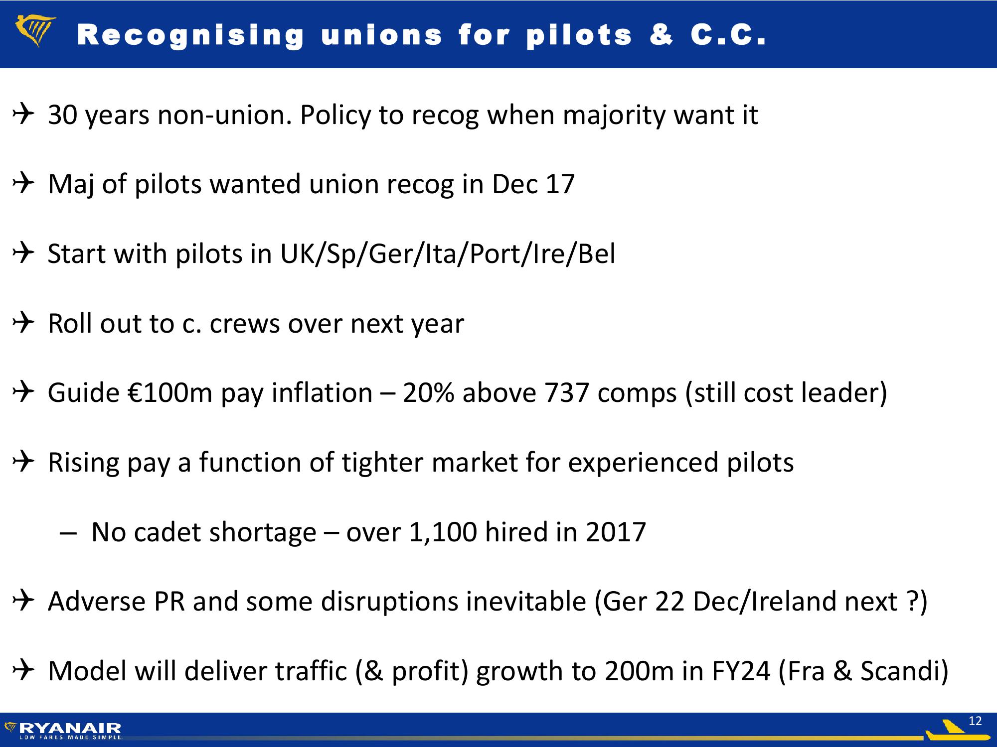 Ryanair Q3 FY18 Results slide image #12