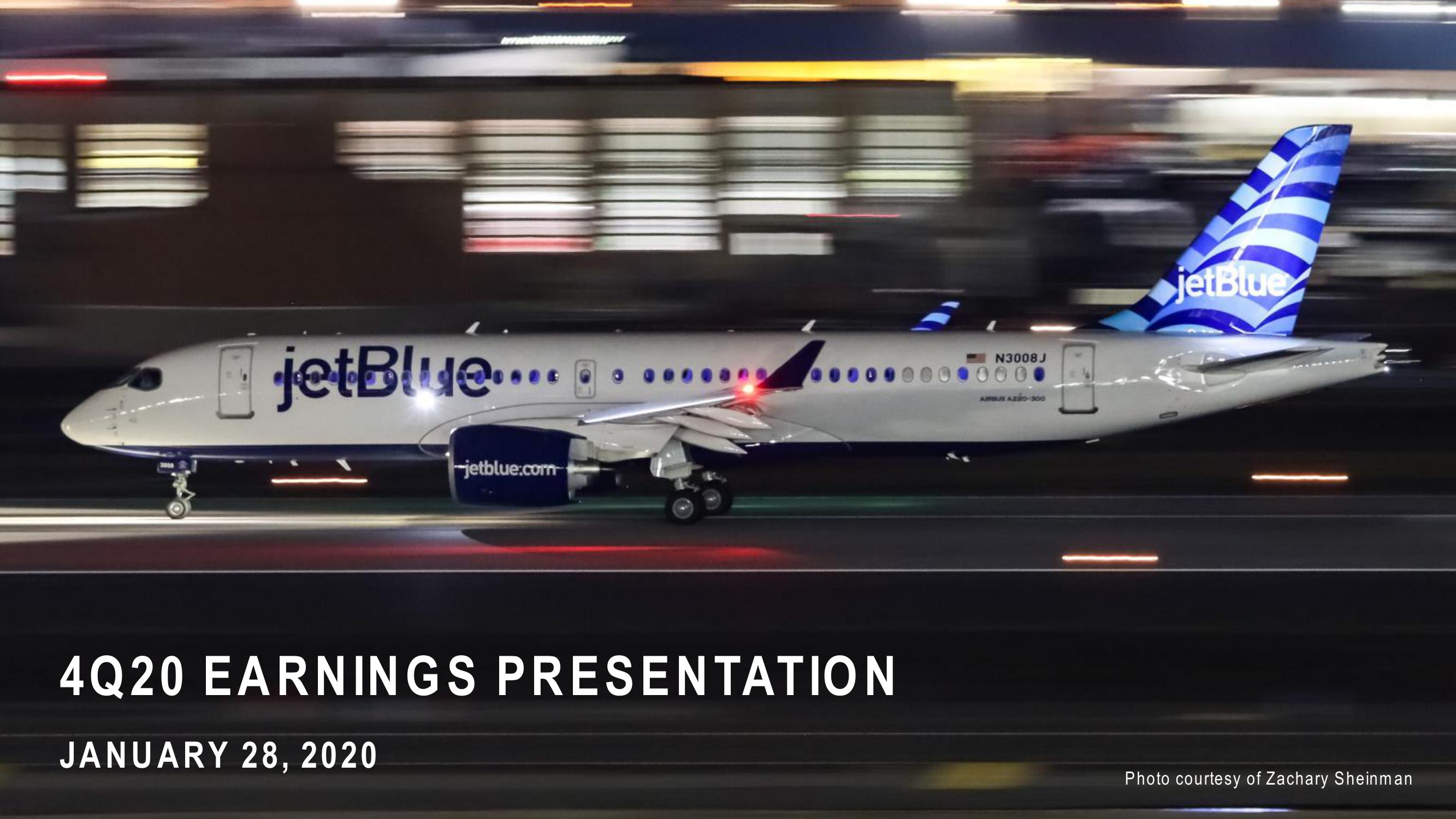 jetBlue Results Presentation Deck image