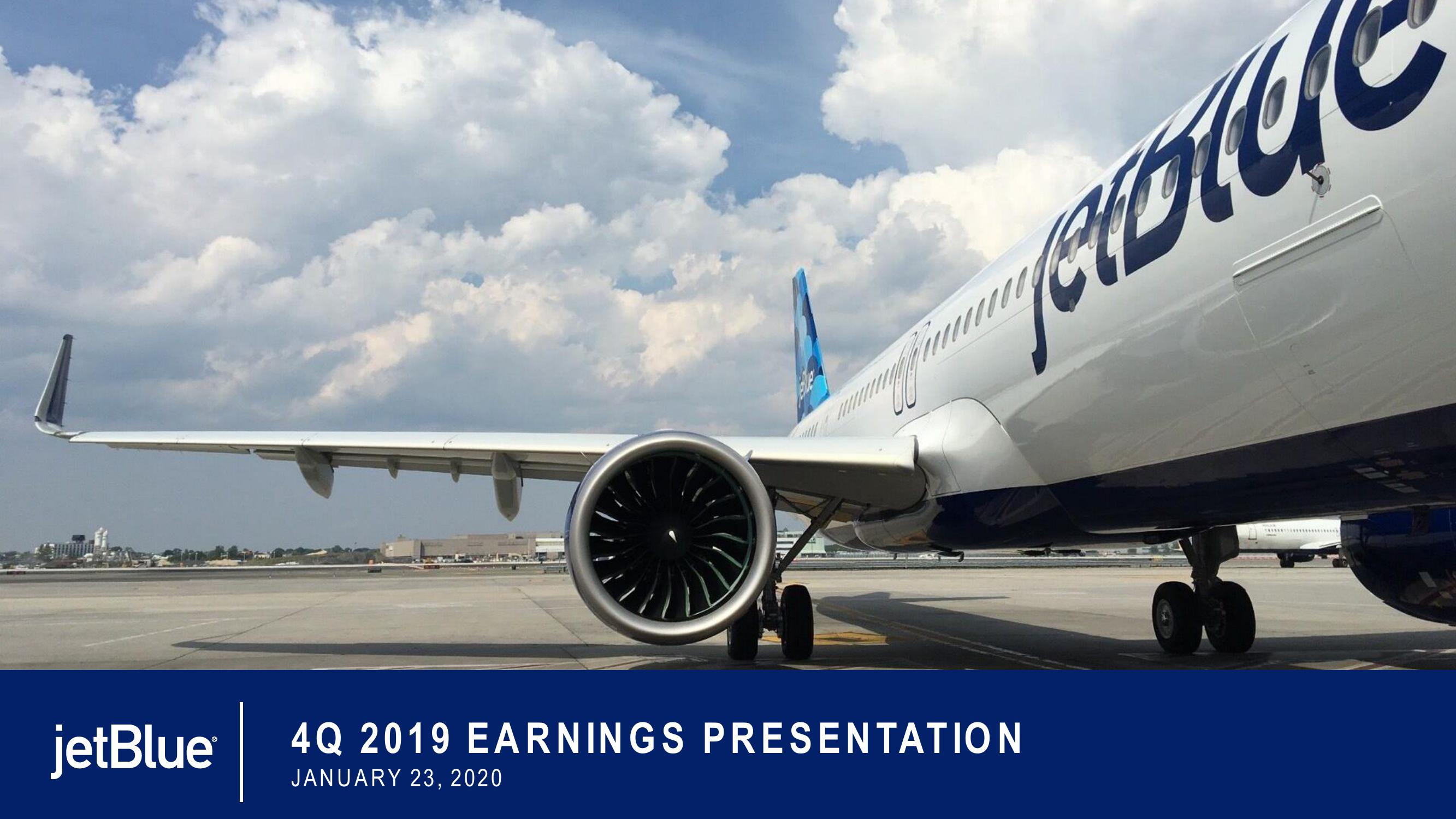 jetBlue Results Presentation Deck image