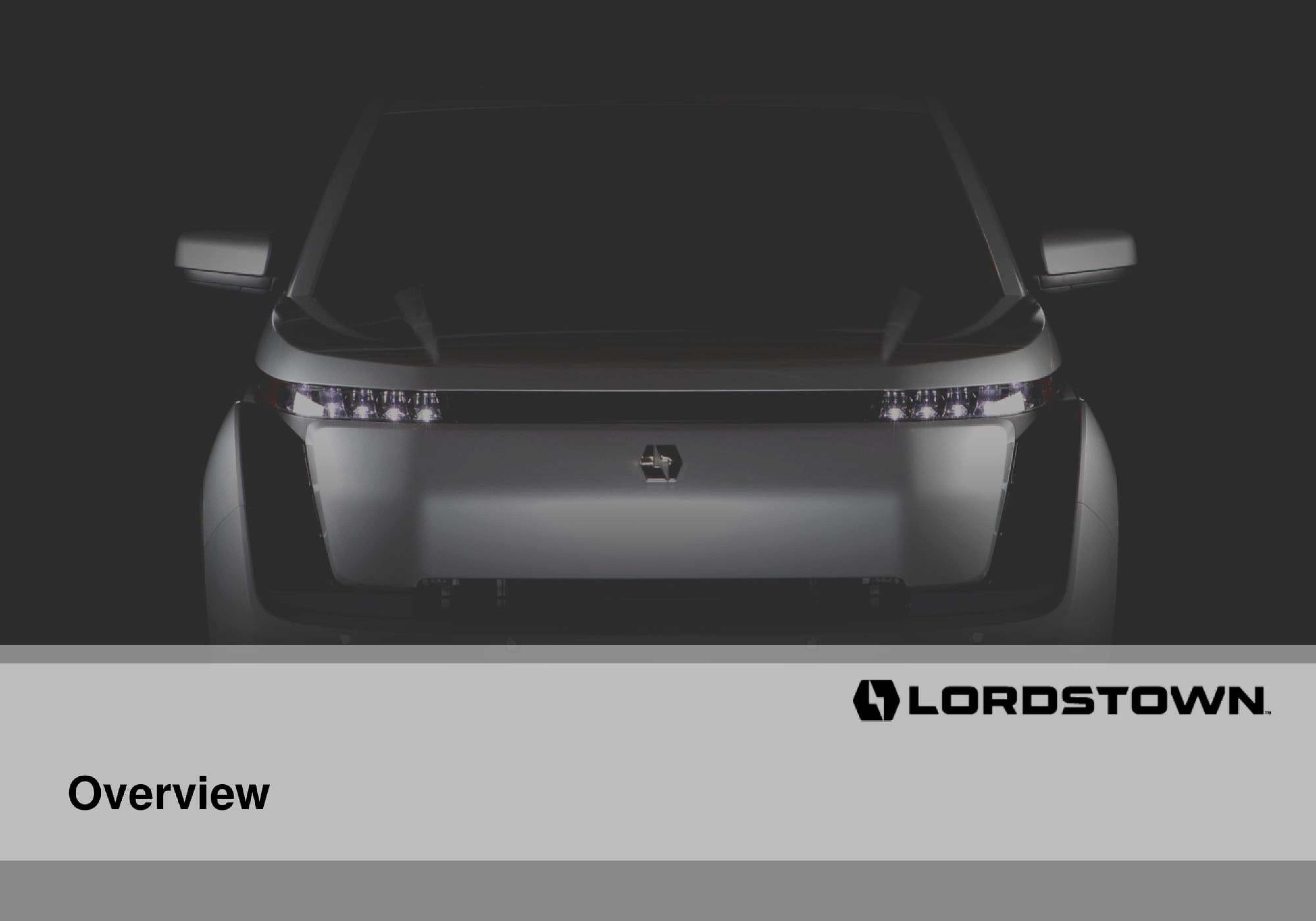 Lordstown Motors Investor Presentation Deck slide image #7