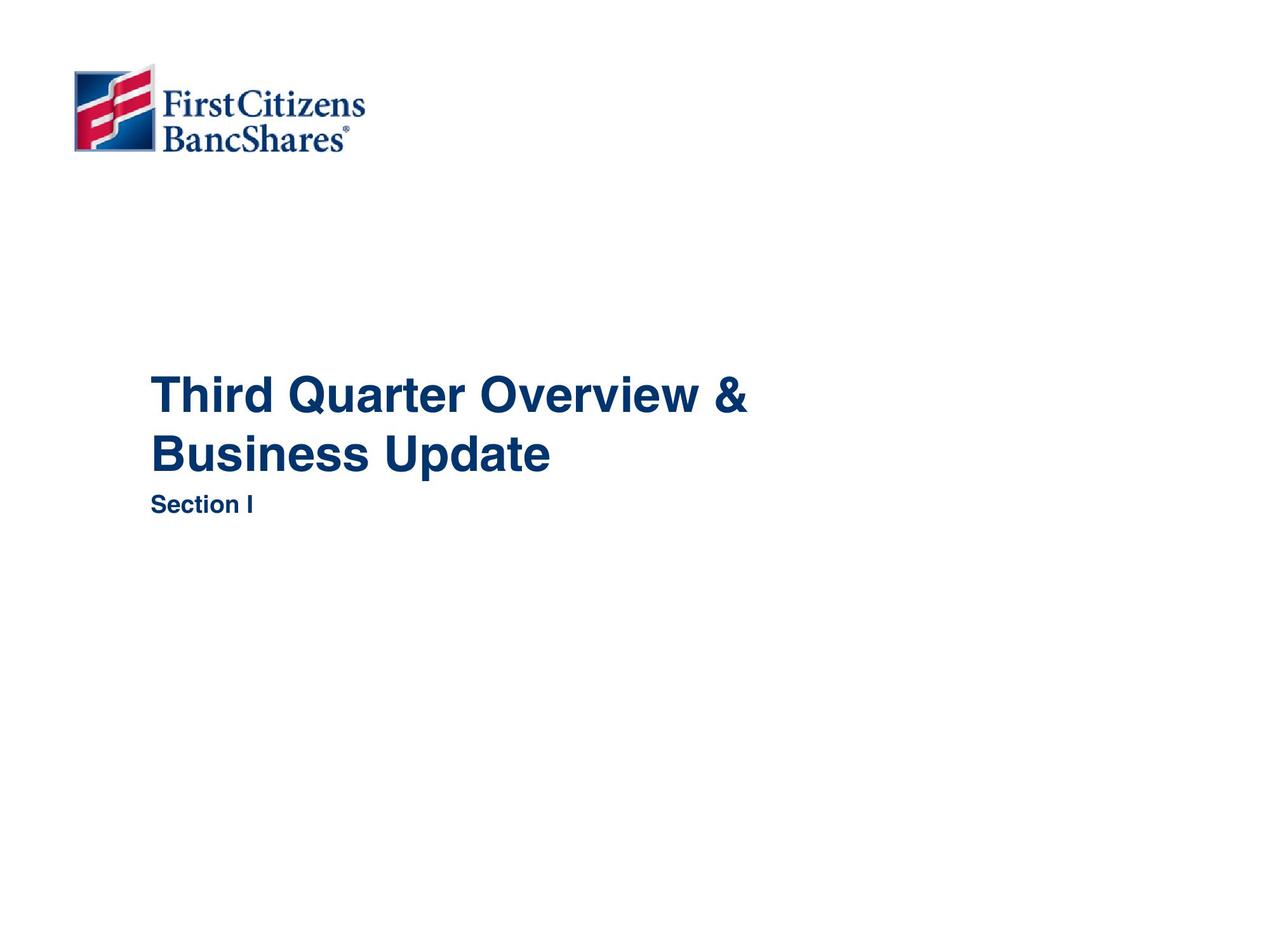 First Citizens BancShares Results Presentation Deck slide image #4