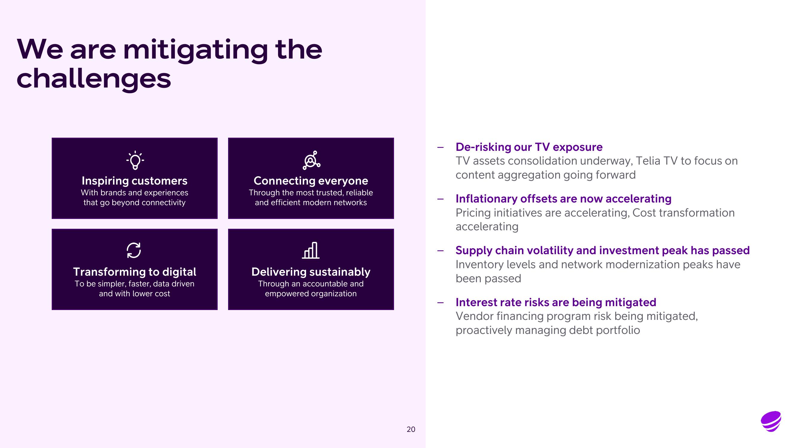 Telia Company Results Presentation Deck slide image #20