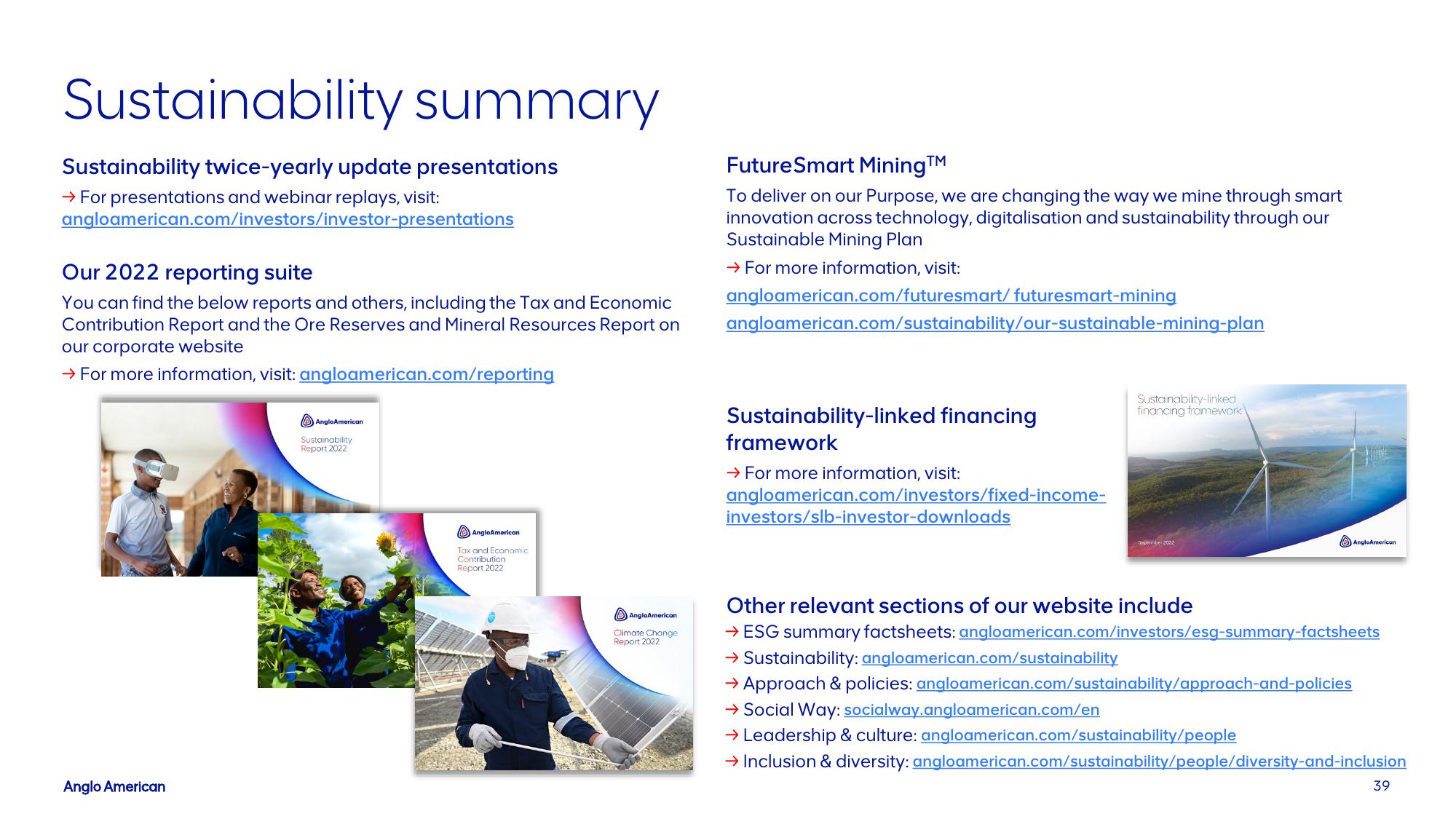 AngloAmerican Investor Presentation Deck slide image #39