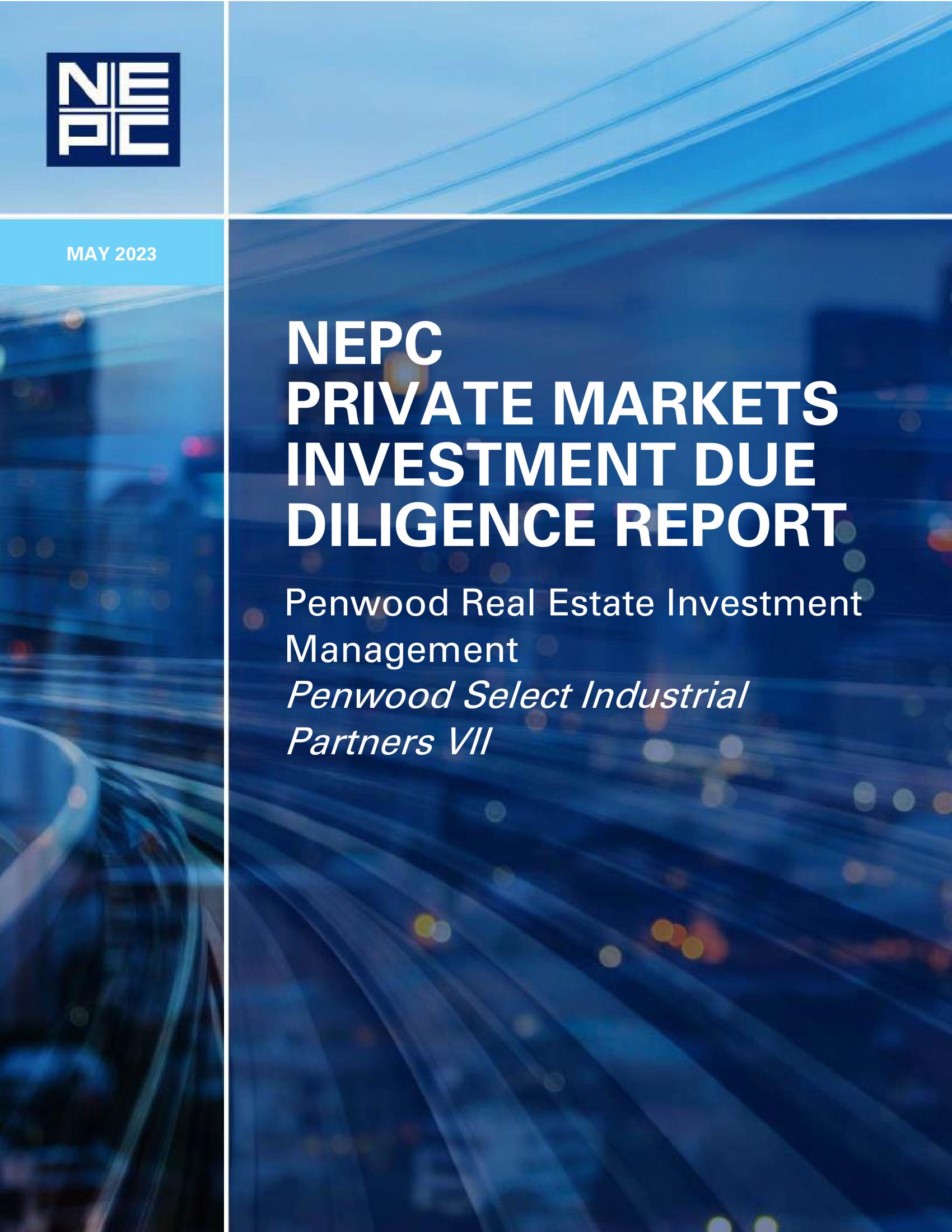 Nepc Private Markets Investment Due Diligence Report image