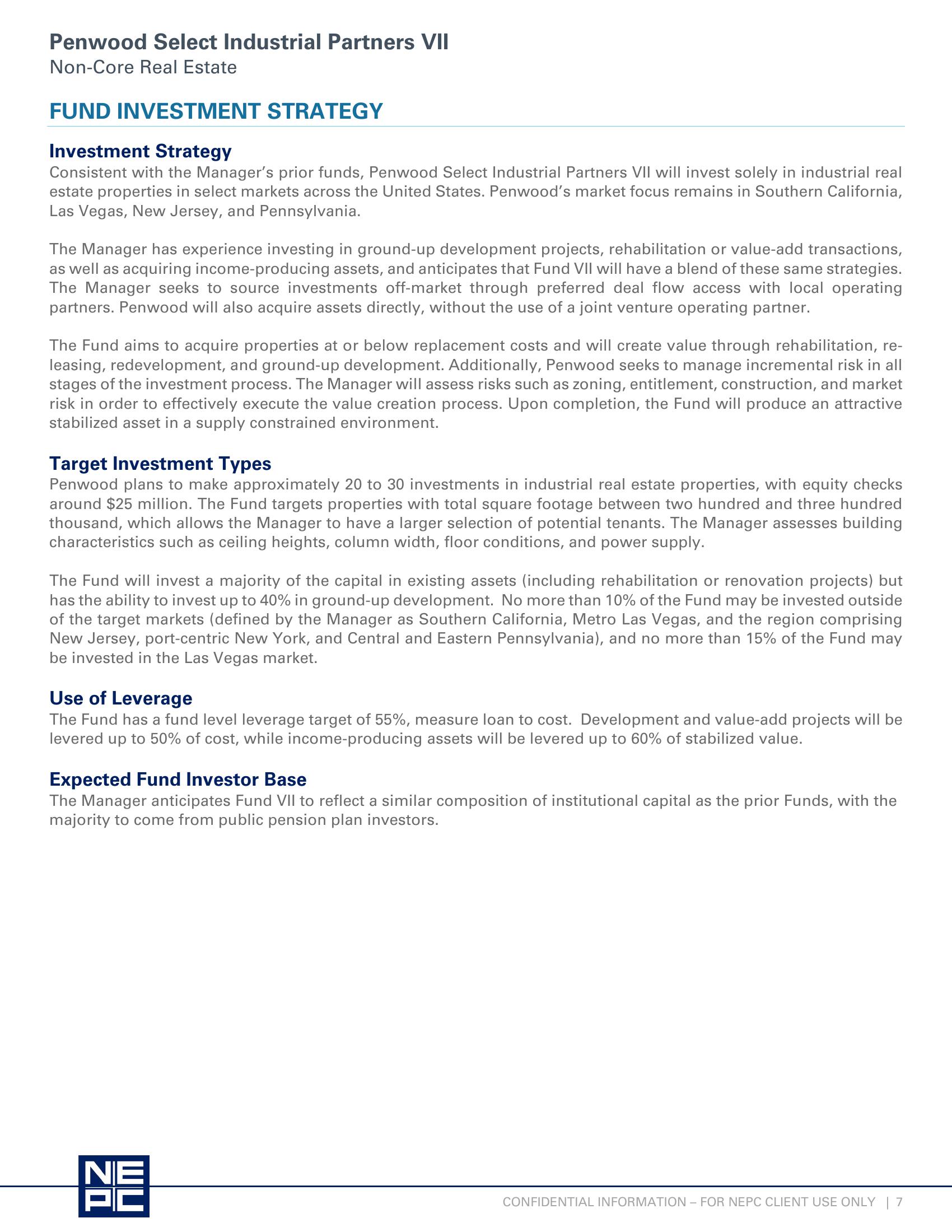 Nepc Private Markets Investment Due Diligence Report slide image #8