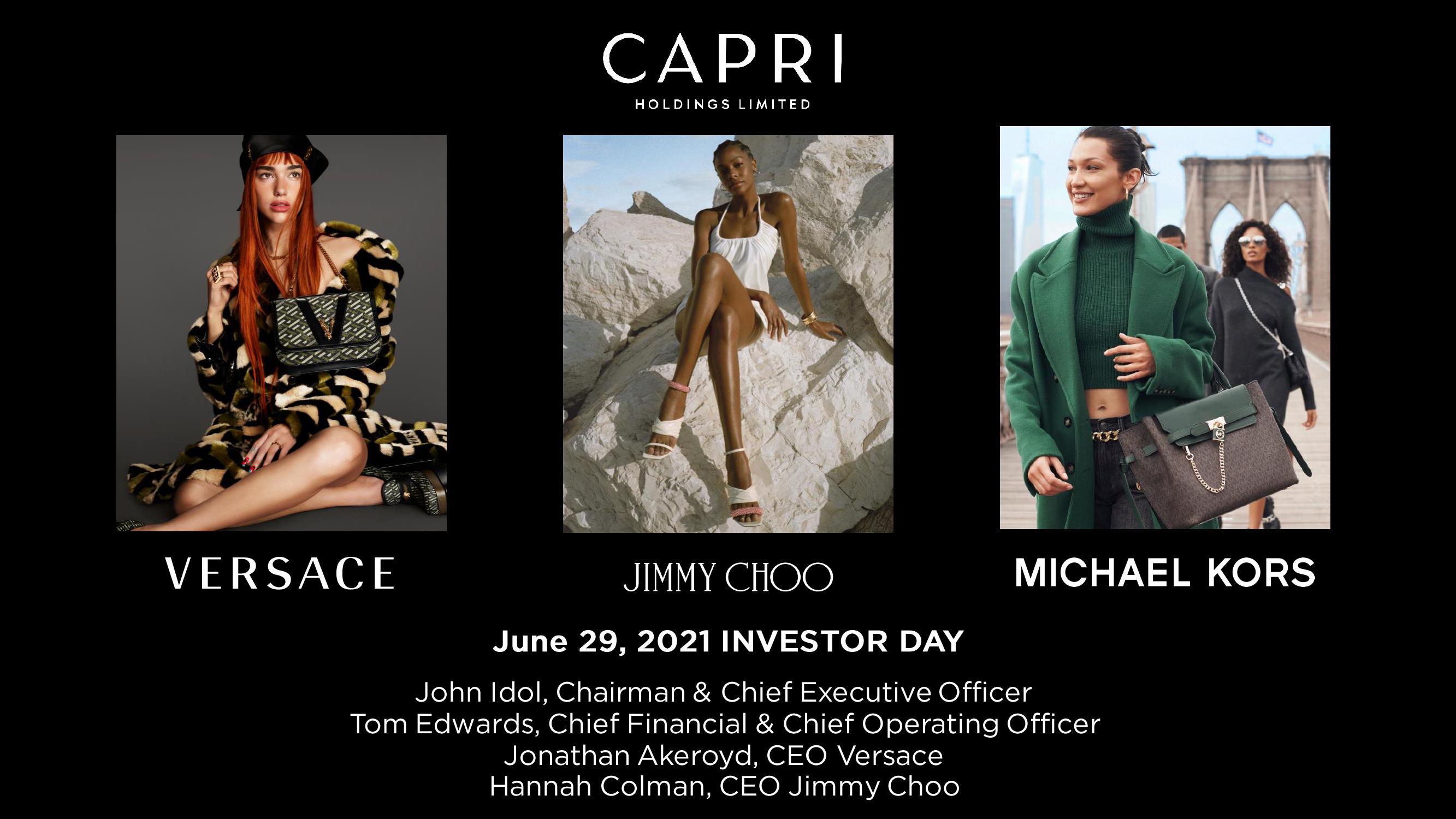 Capri Holdings Investor Day Presentation Deck image