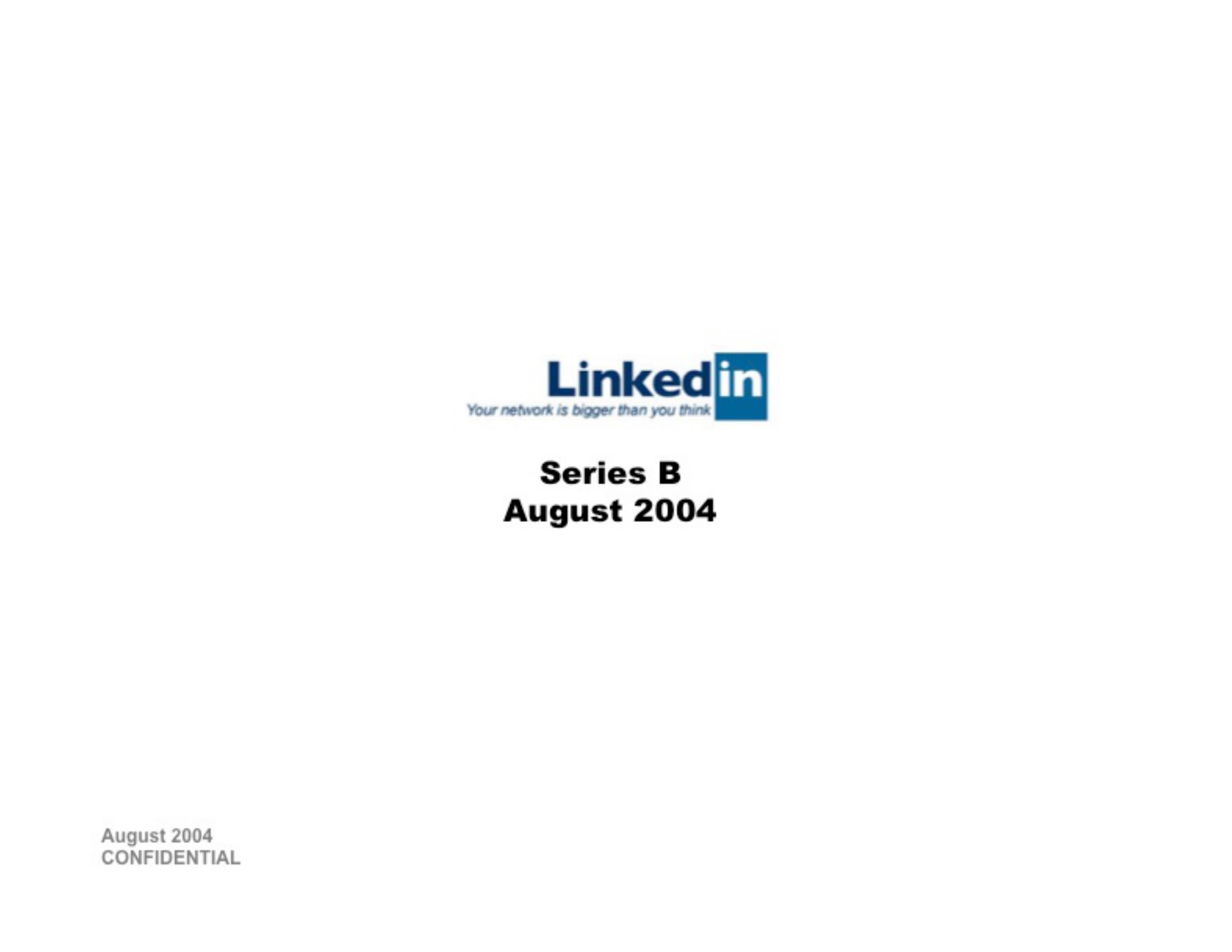 Linkedin Start Up Pitch Deck image