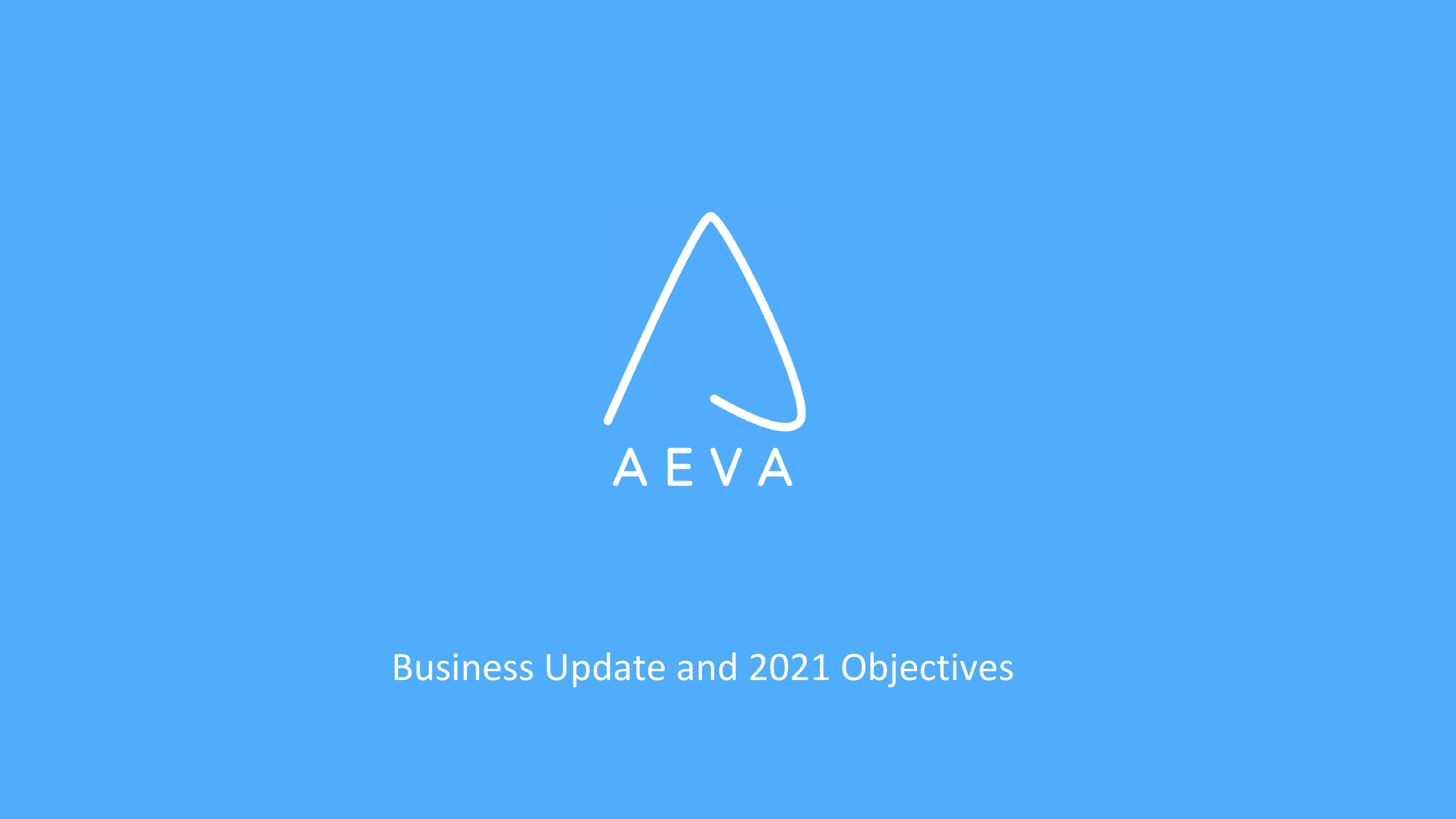 Aeva Results Presentation Deck slide image #12