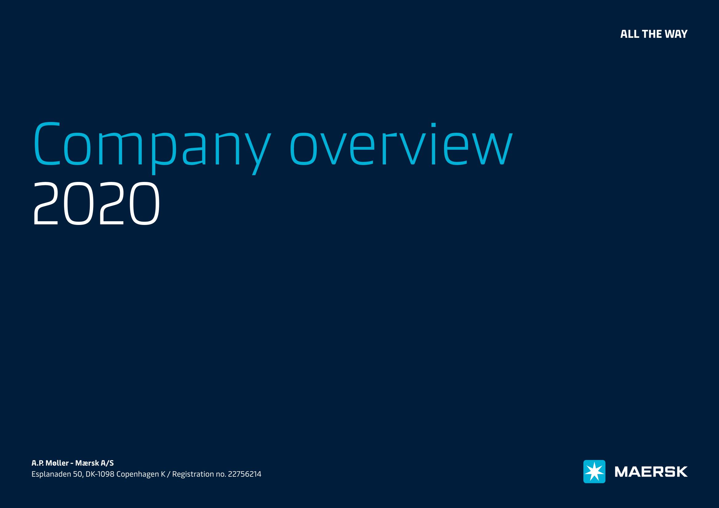 Maersk Investor Presentation Deck image