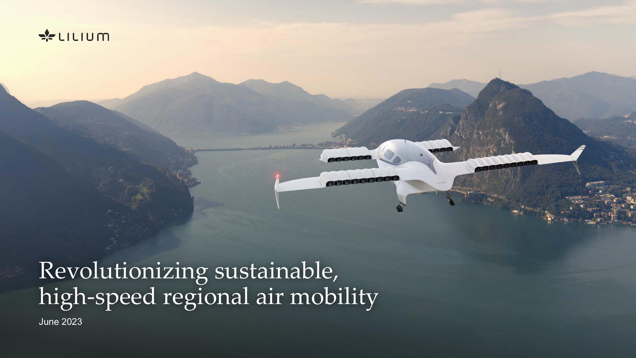 Revolutionizing Sustainable, High-Speed Regional Air Mobility image