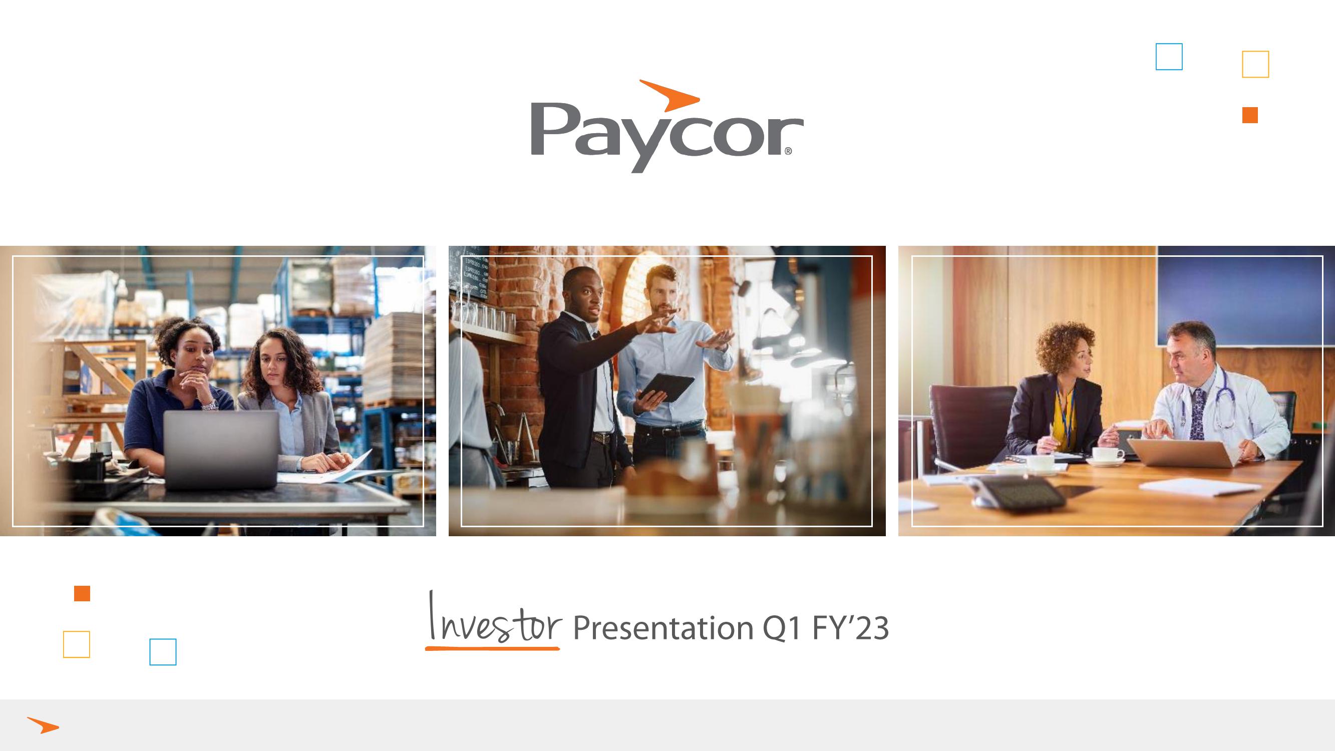 Paycor Investor Presentation Deck image