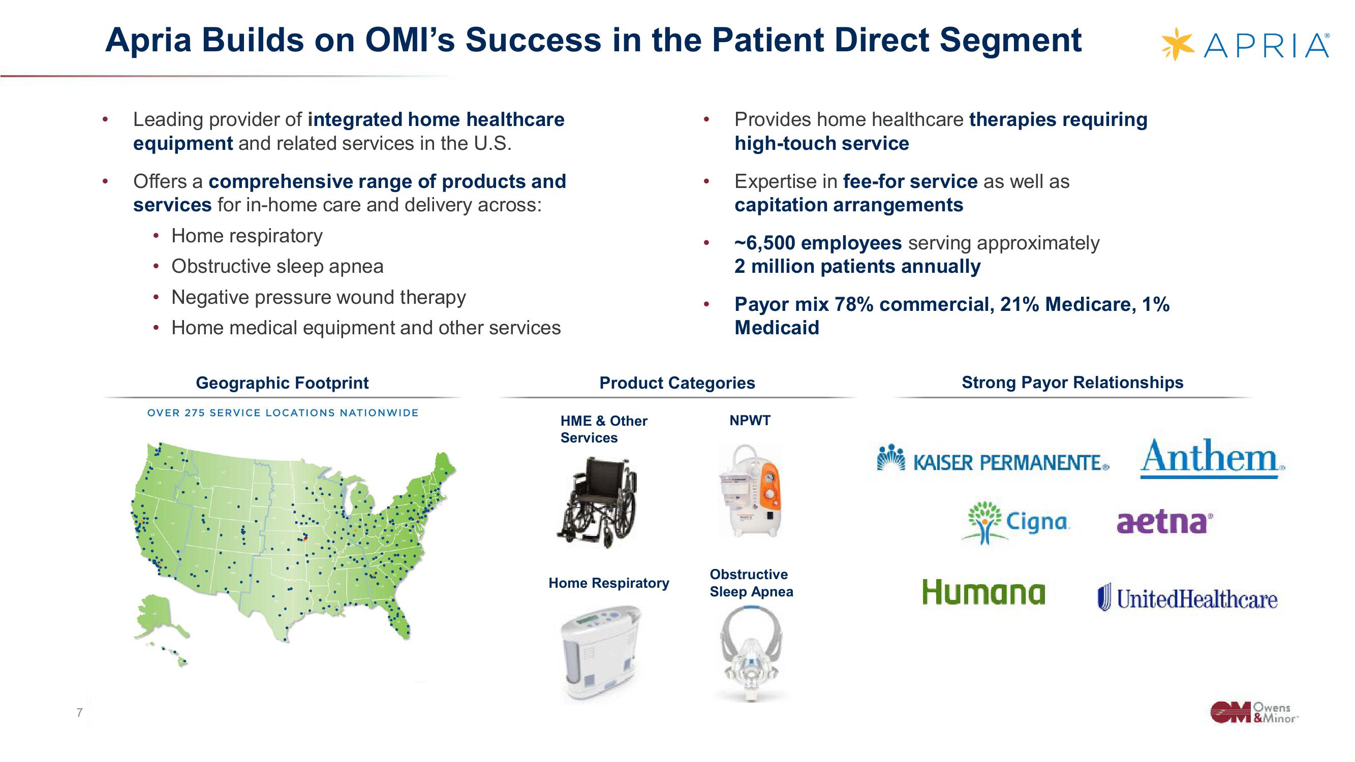 Owens&Minor Investor Conference Presentation Deck slide image #7