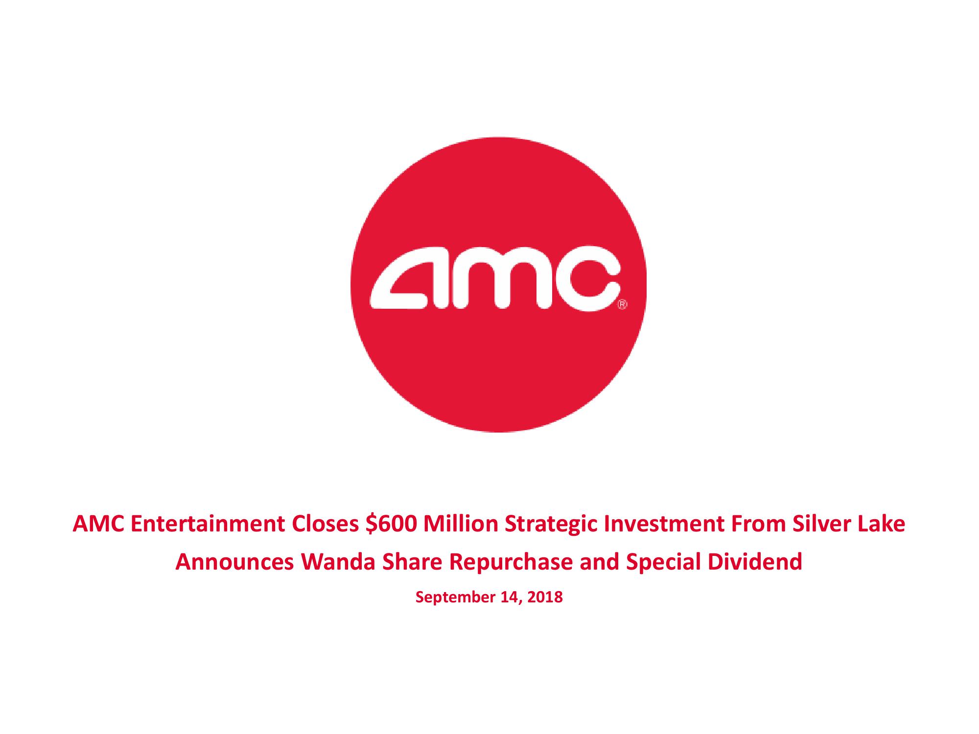 AMC Mergers and Acquisitions Presentation Deck image