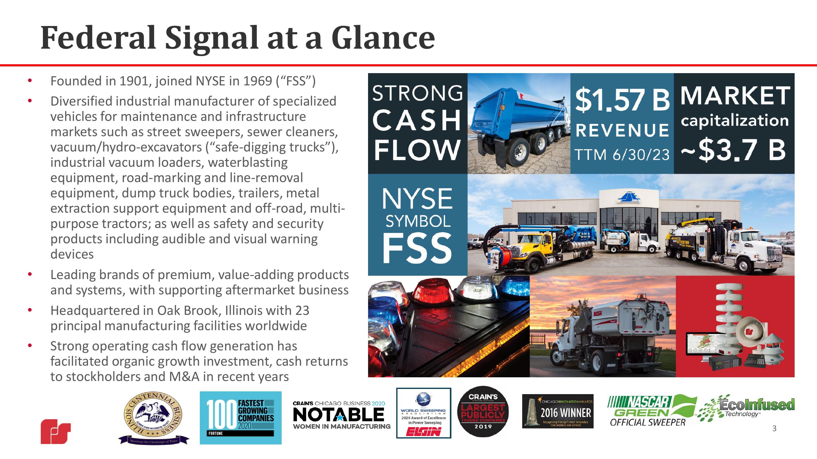 Federal Signal Investor Presentation Deck slide image #3