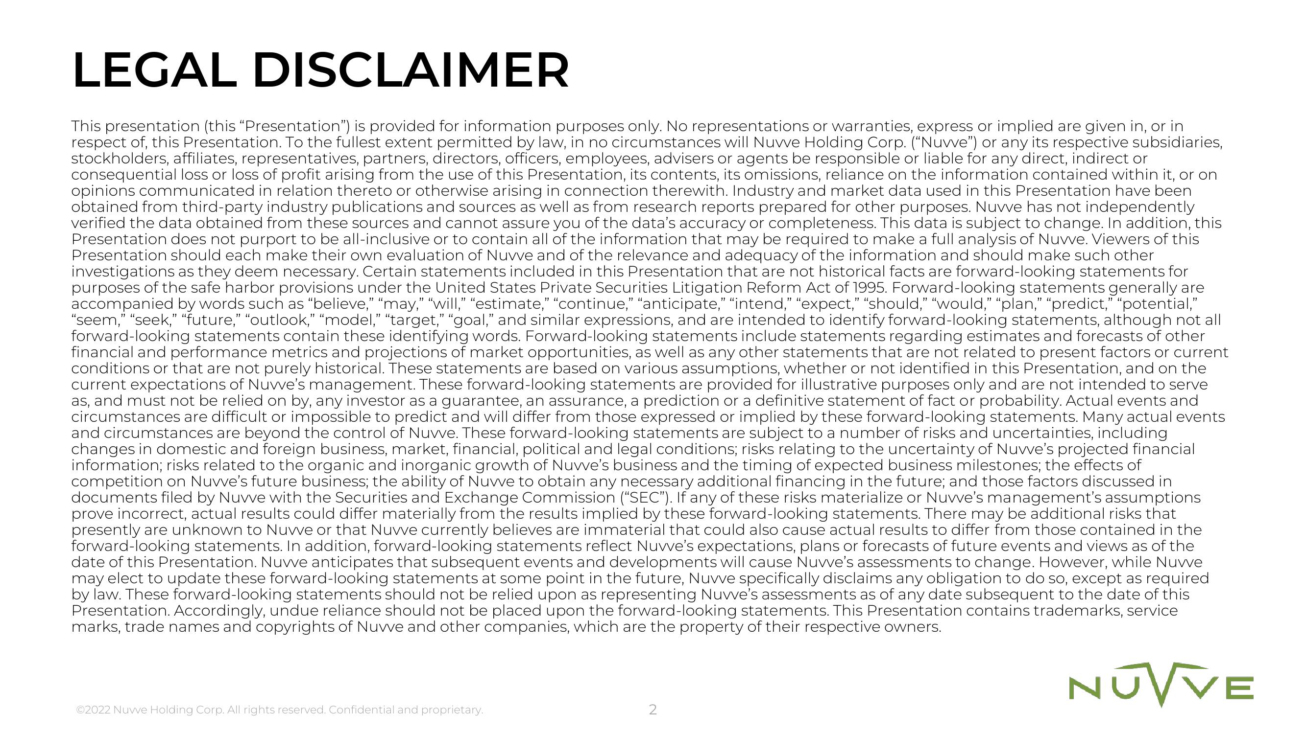 Nuvve Results Presentation Deck slide image #2