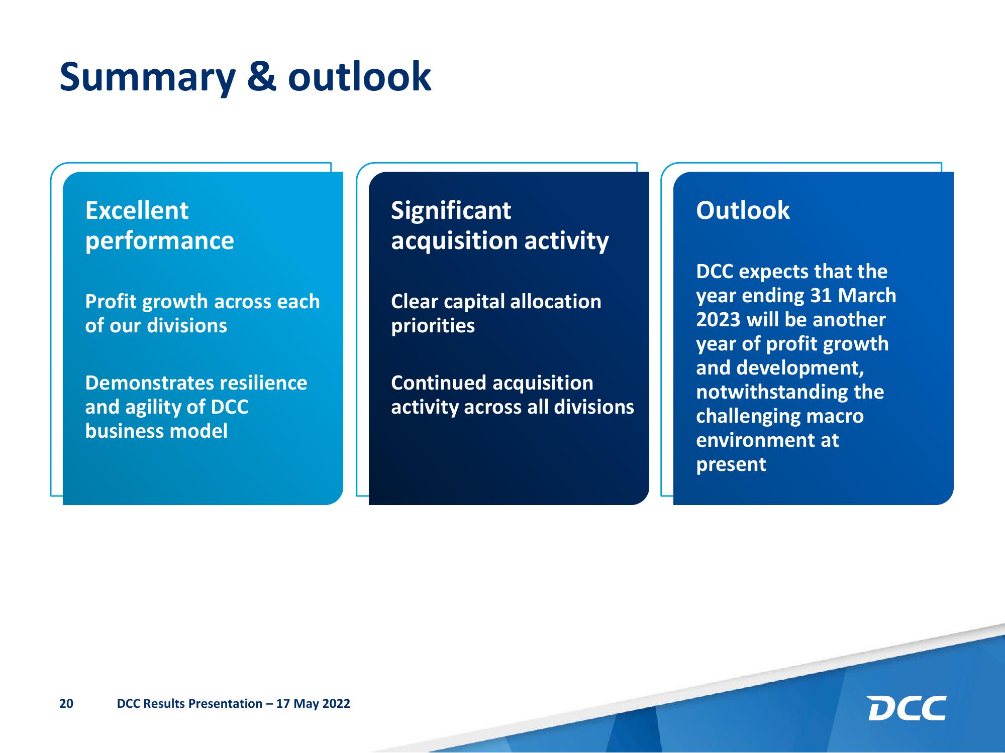 DCC Results Presentation Deck slide image #21