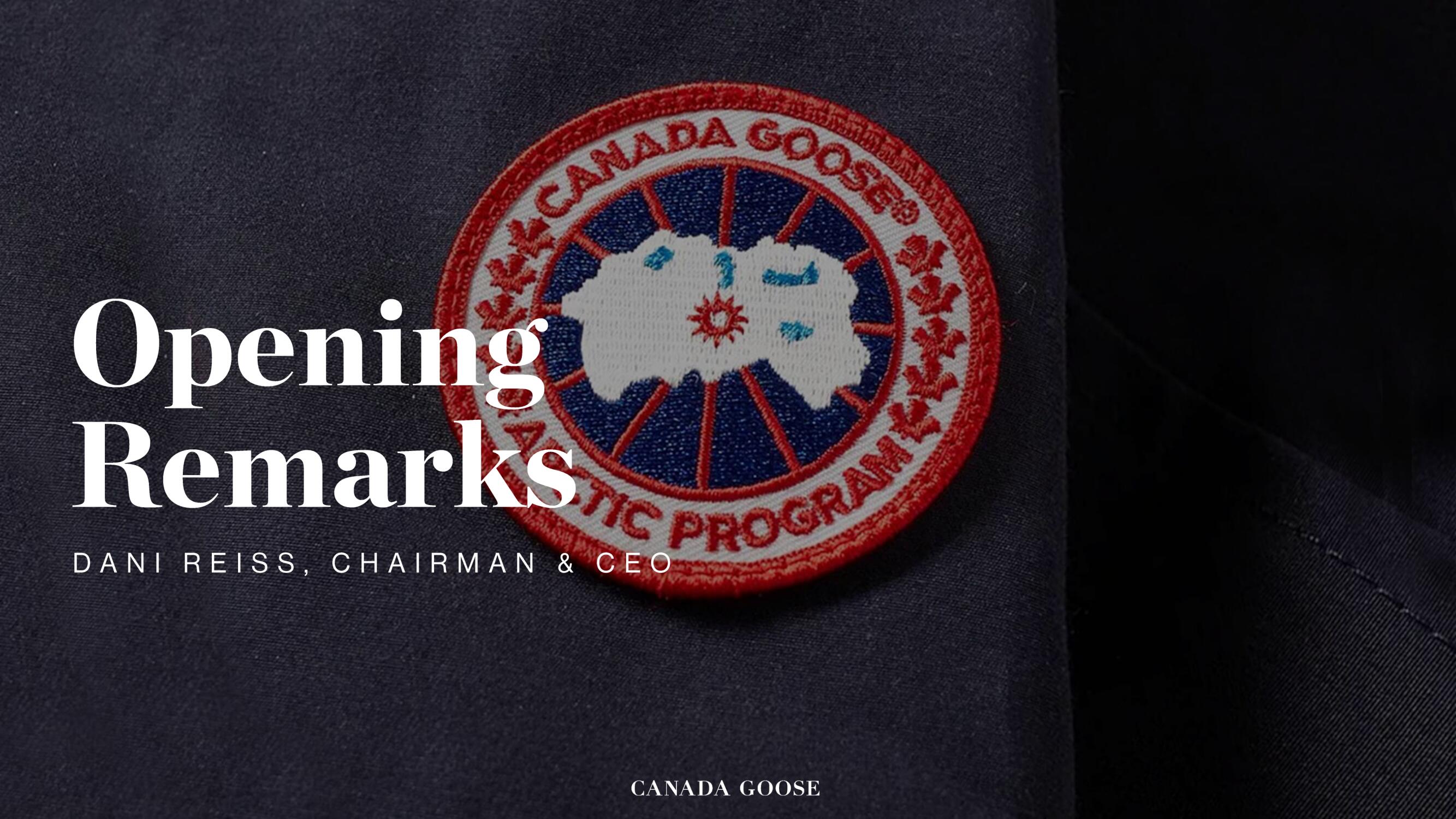 Canada Goose Investor Day Presentation Deck slide image #8