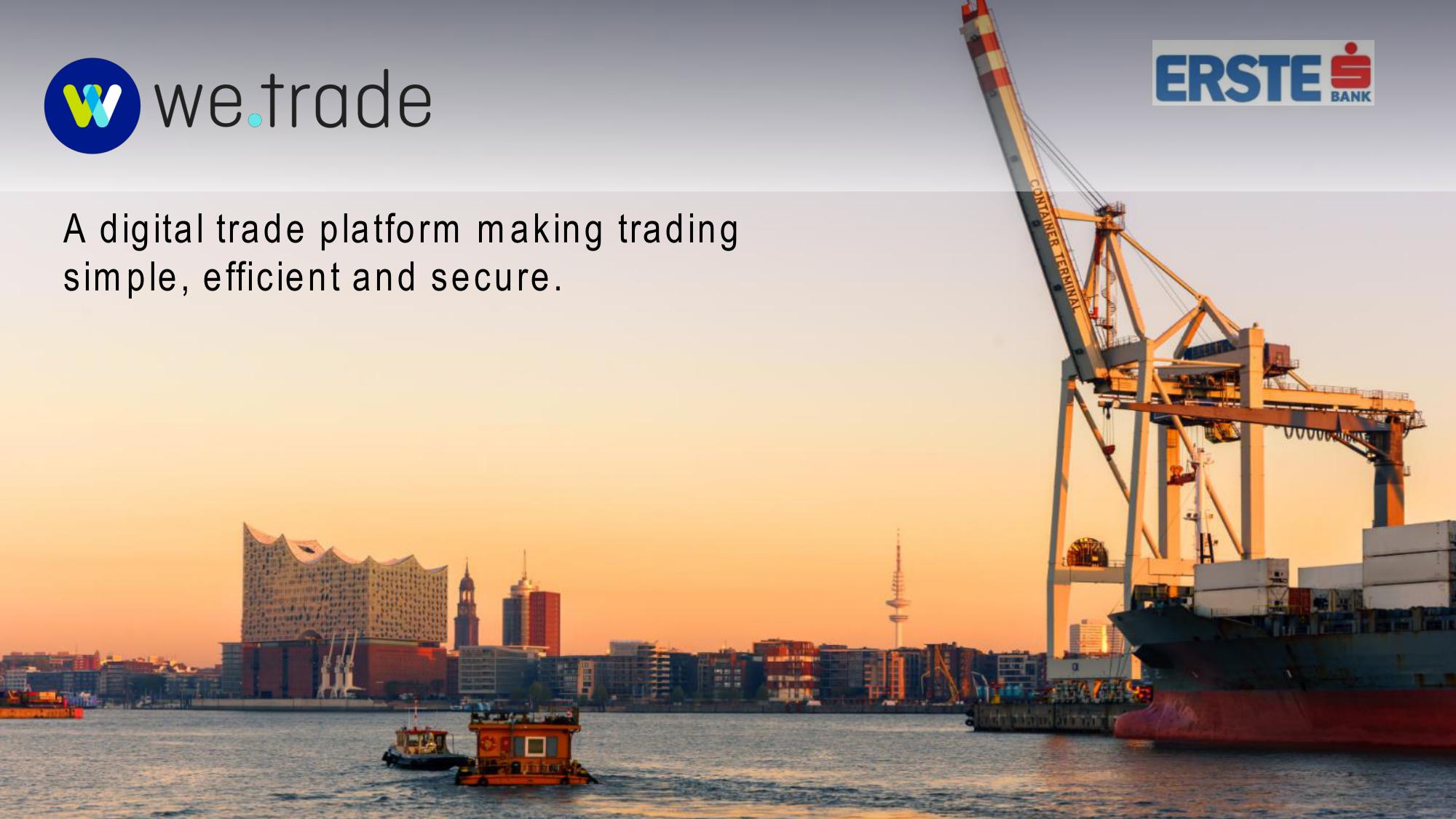 we.trade Investor Presentation Deck image