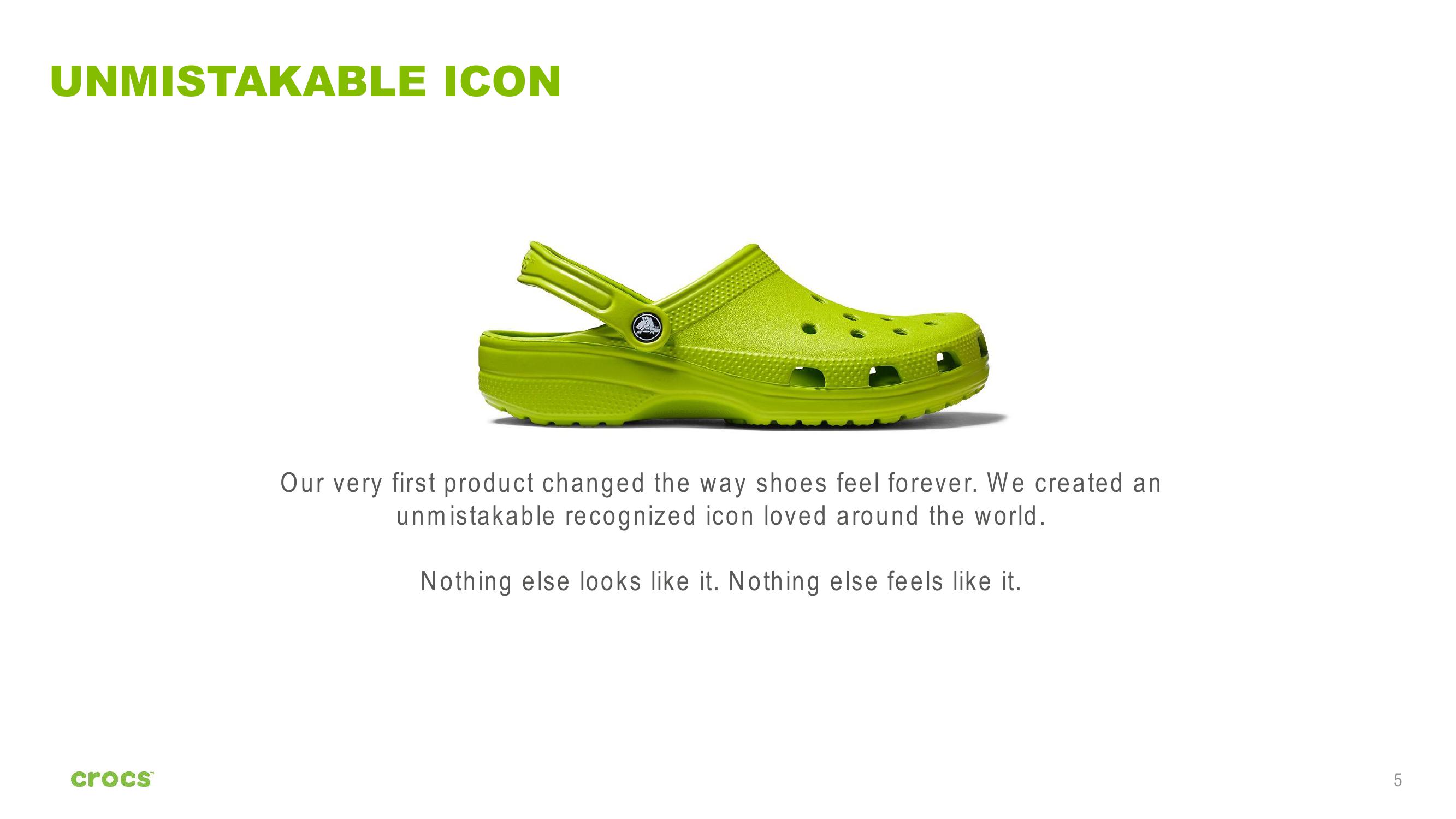 Crocs Investor Presentation slide image #5