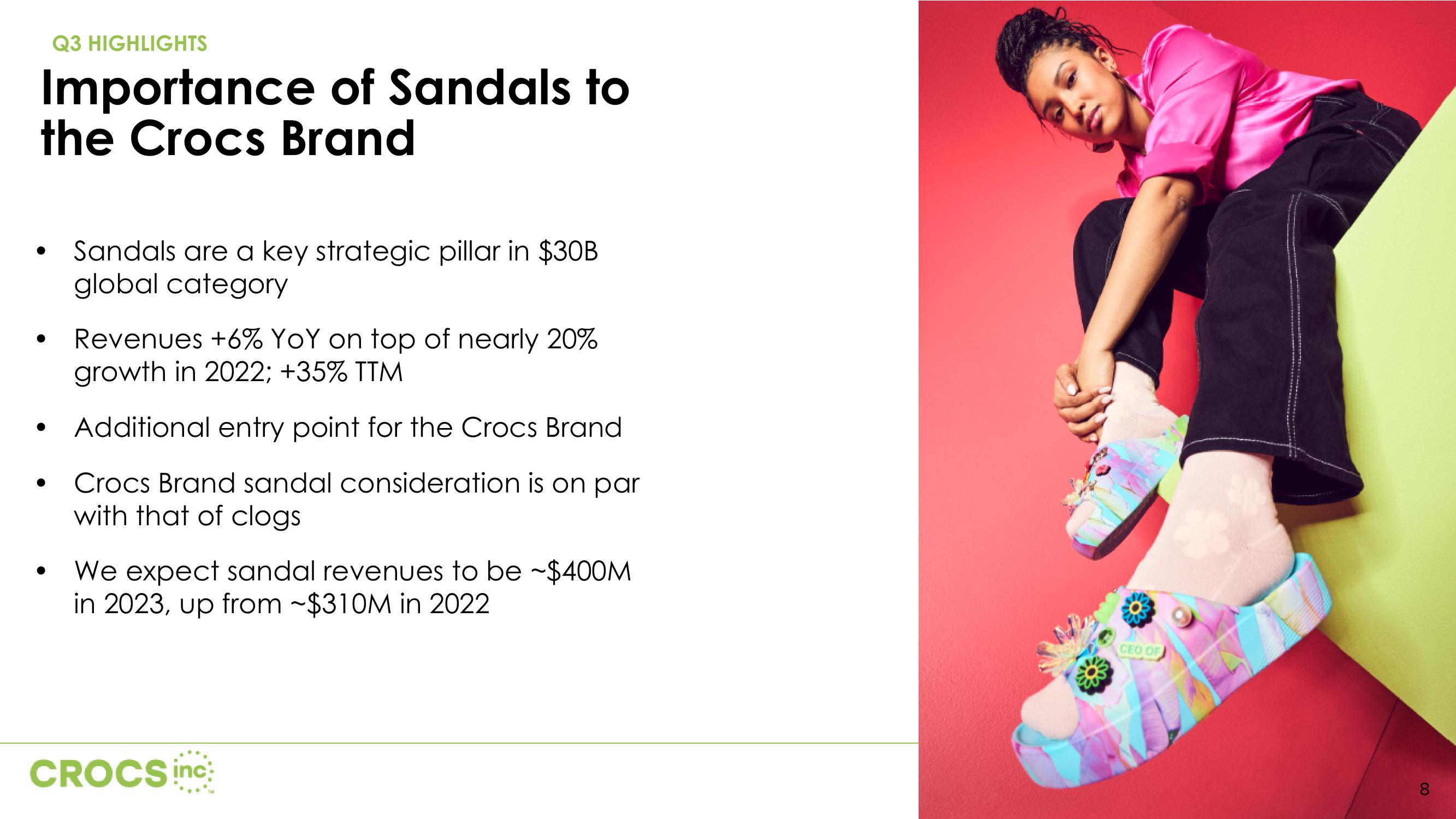 Crocs Investor Presentation Deck slide image #8