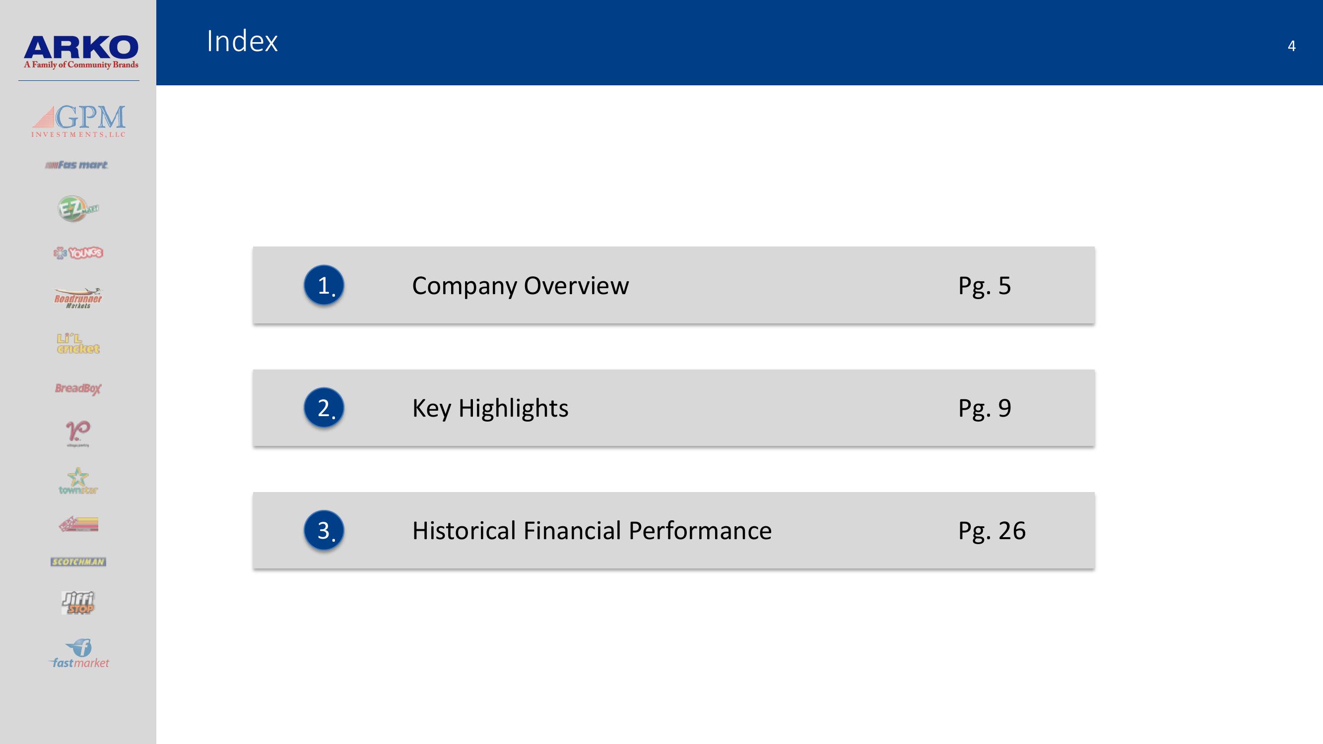 Arko Investor Presentation slide image #4