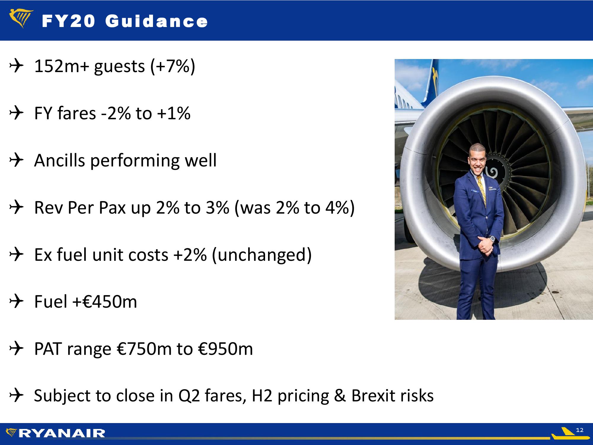 Ryanair FY20 Q1 Results – 29 July slide image #12