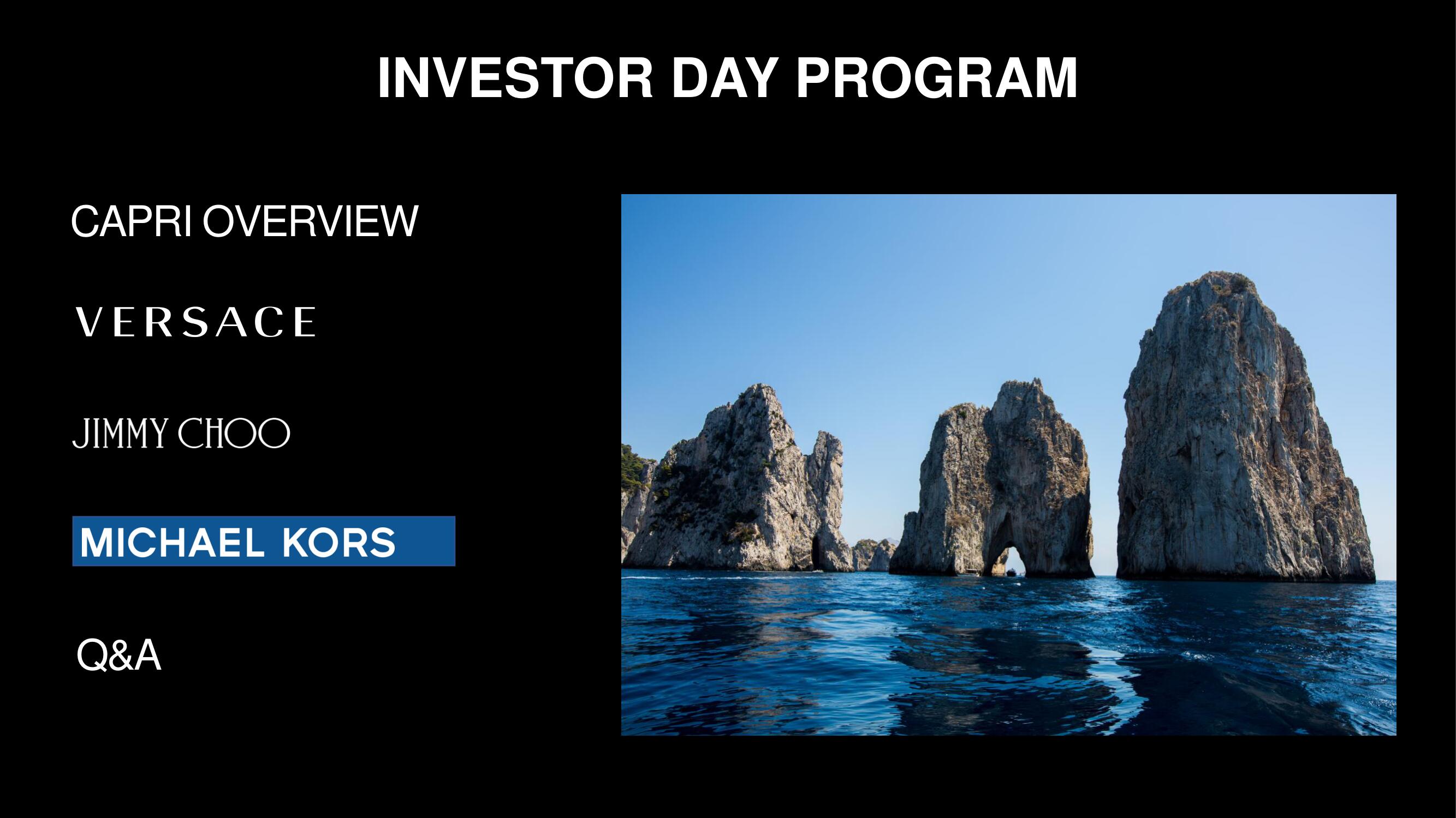 Capri Holdings Investor Day Presentation Deck slide image #94