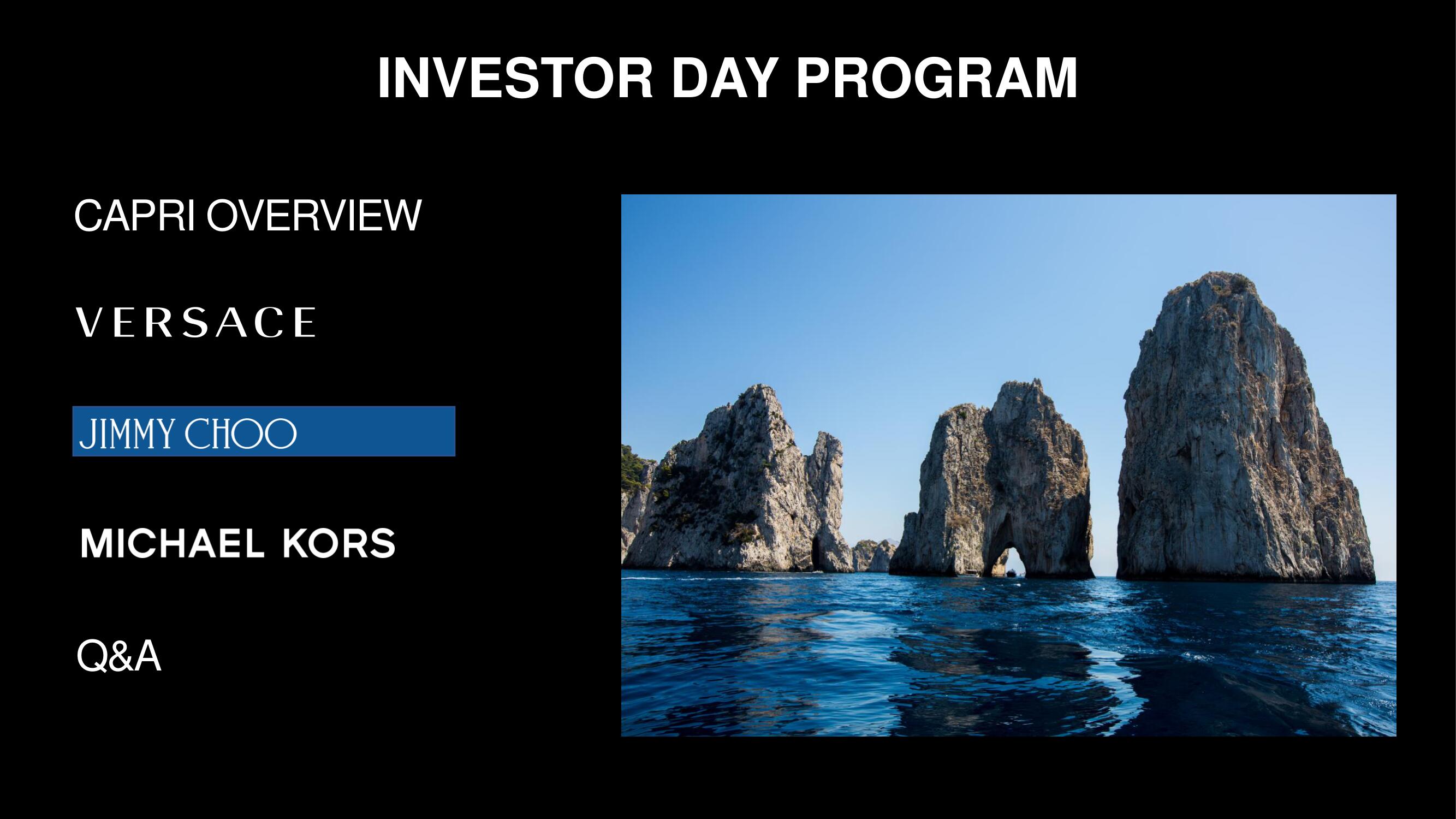 Capri Holdings Investor Day Presentation Deck slide image #58