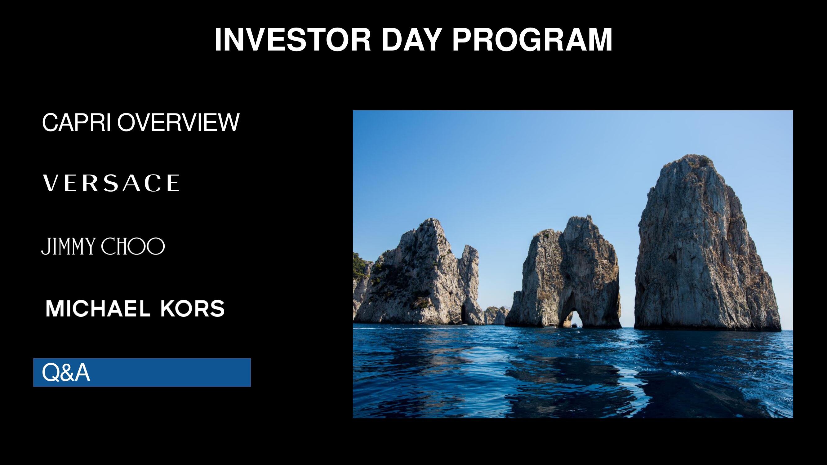 Capri Holdings Investor Day Presentation Deck slide image #131