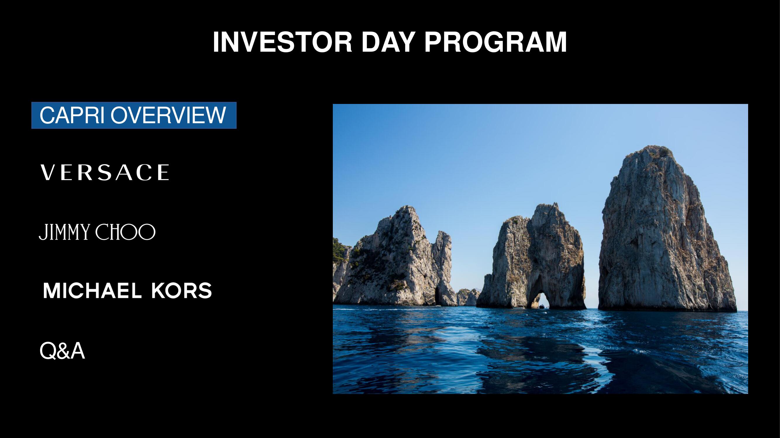 Capri Holdings Investor Day Presentation Deck slide image #4
