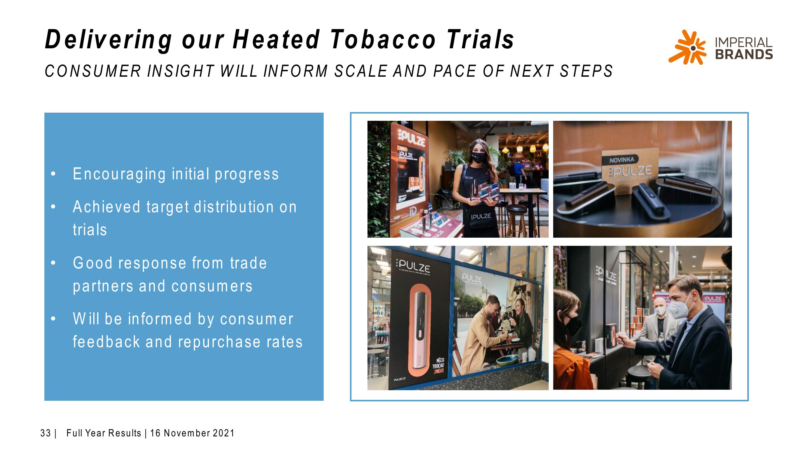 Imperial Brands Results Presentation Deck slide image #33