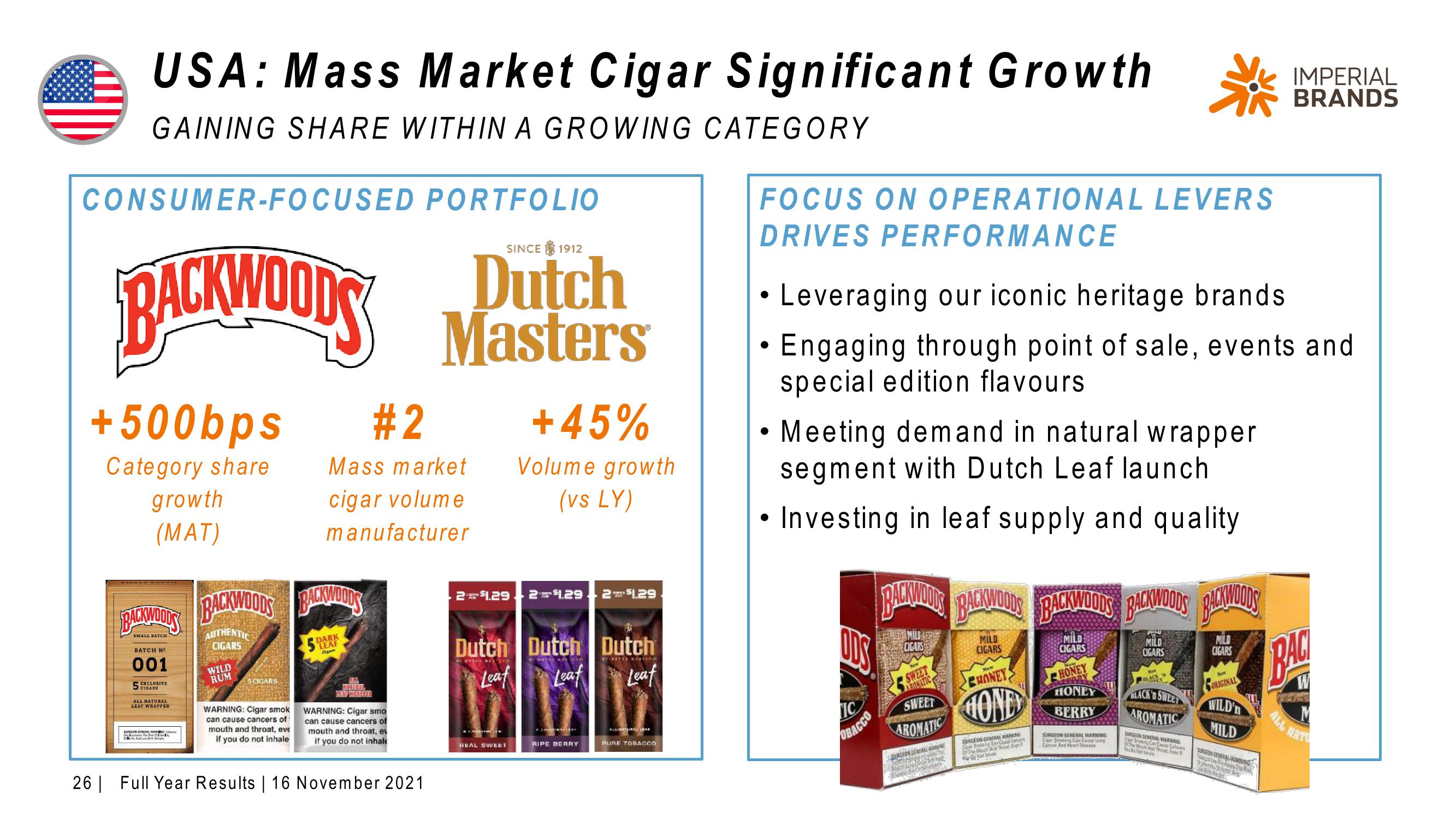 Imperial Brands Results Presentation Deck slide image #26