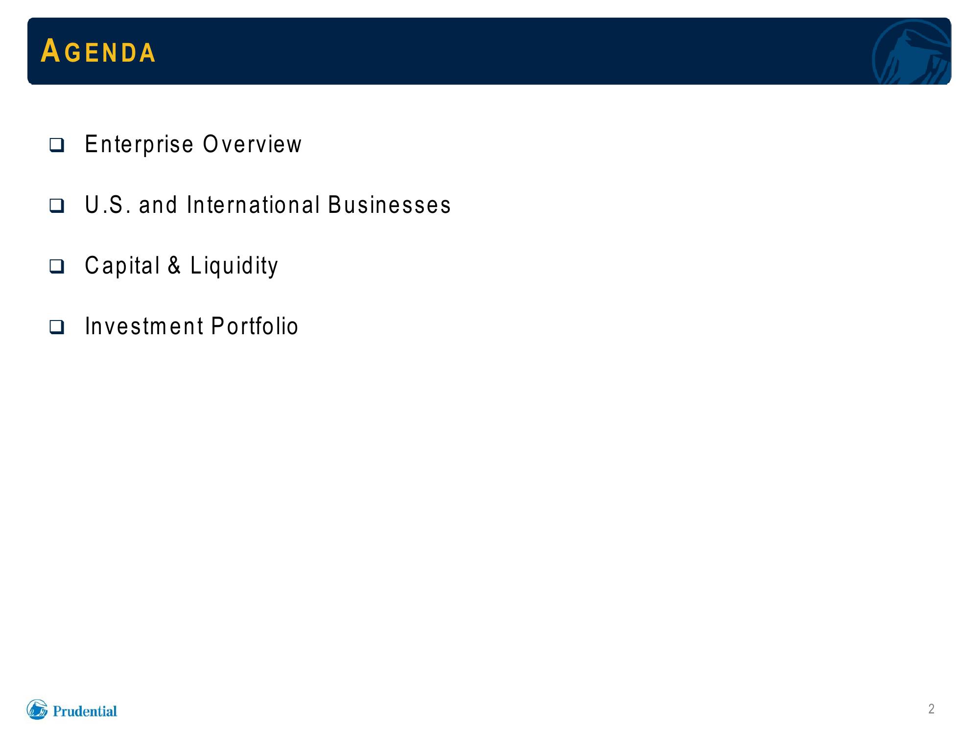 Prudential Financial, Inc. Debt Investors Update slide image #2