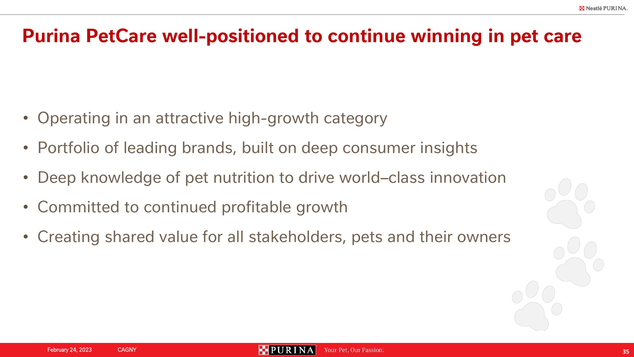 Nestle Investor Conference Presentation Deck slide image #35