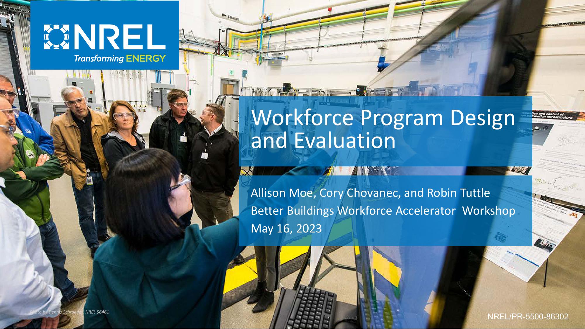 Workforce Program Design and Evaluation image