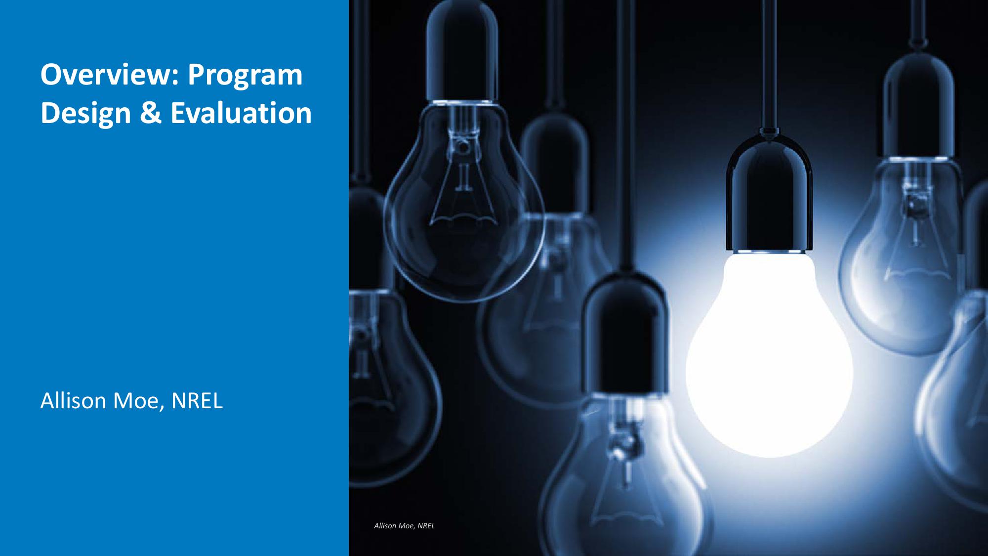 Workforce Program Design and Evaluation slide image #3