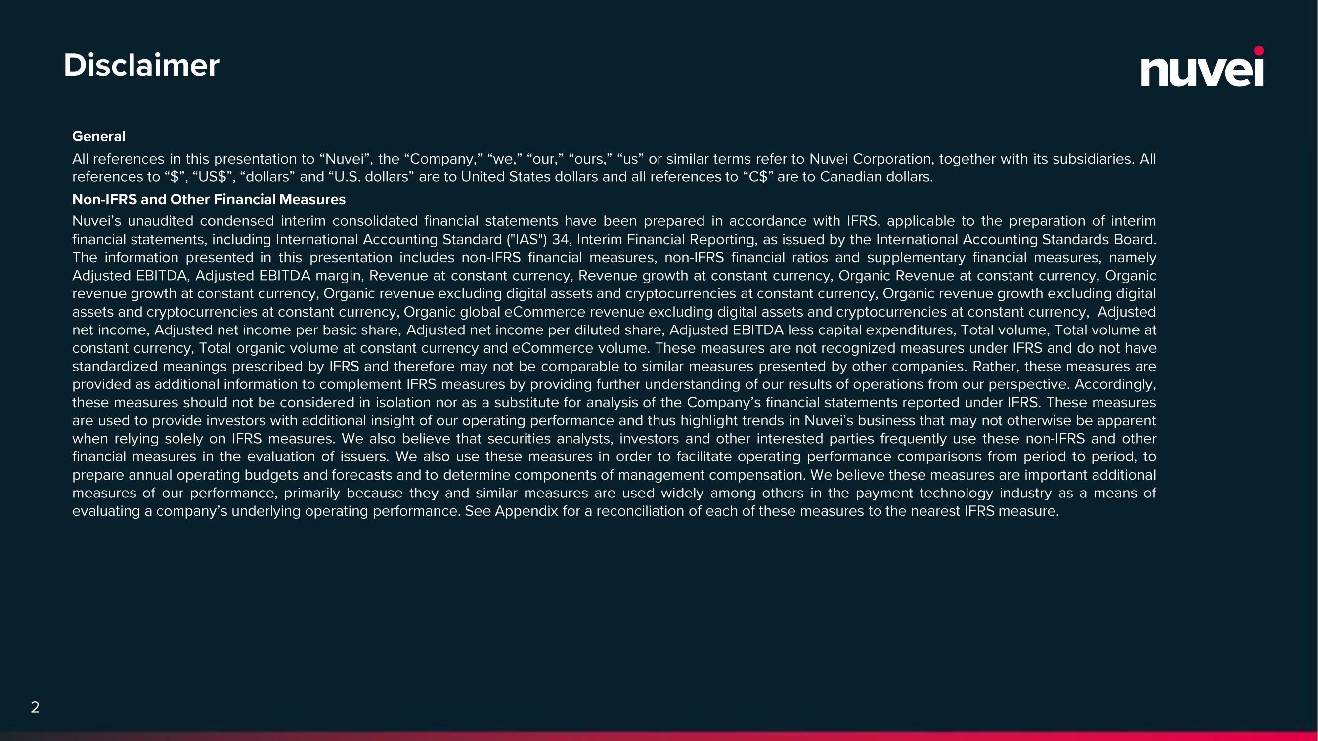 Nuvei Results Presentation Deck slide image #2