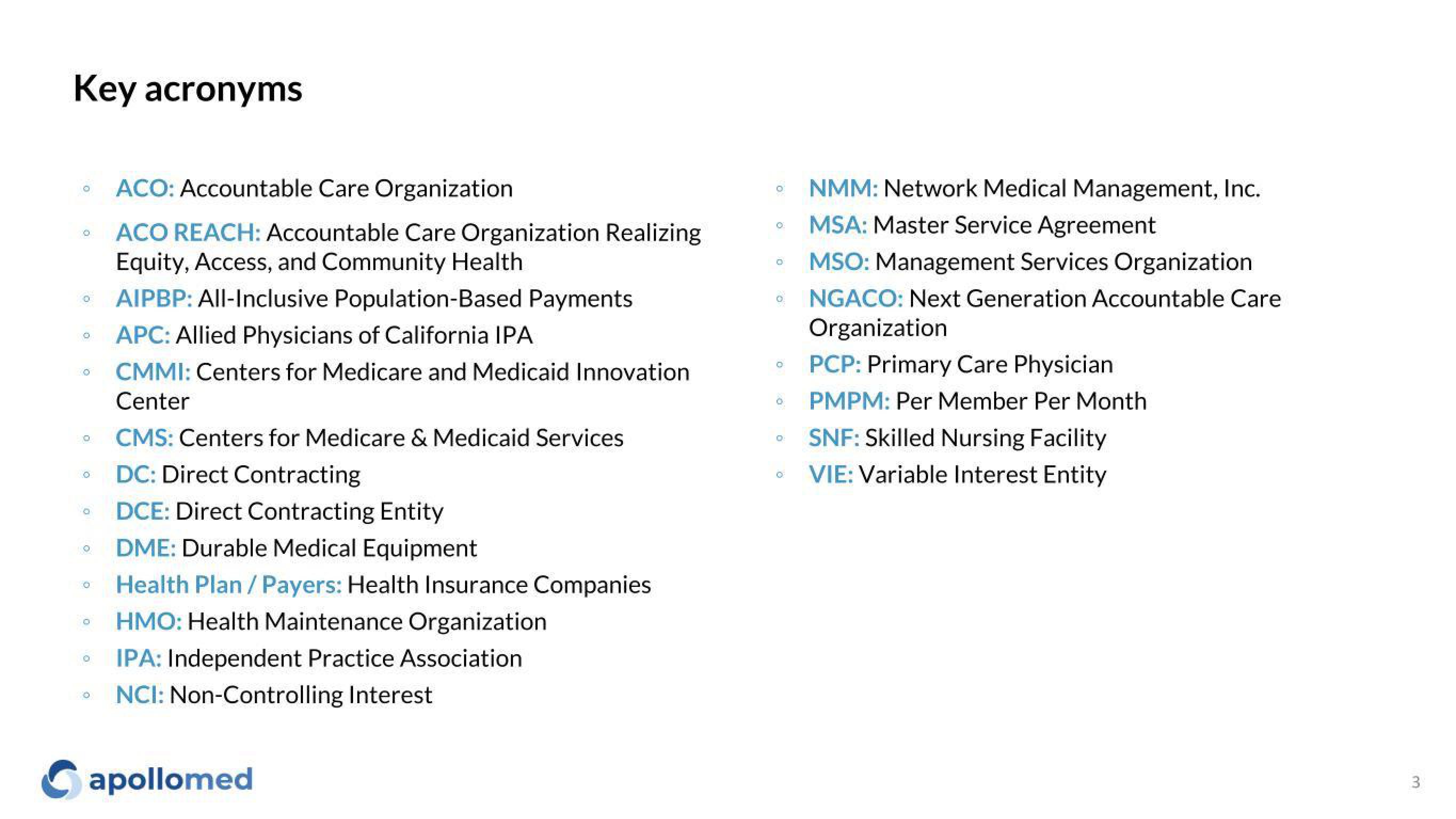 Apollo Medical Holdings Investor Presentation Deck slide image #3