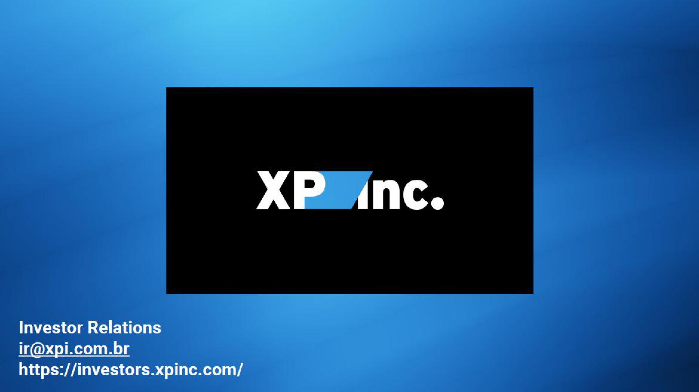 XP Inc Results Presentation Deck slide image #19