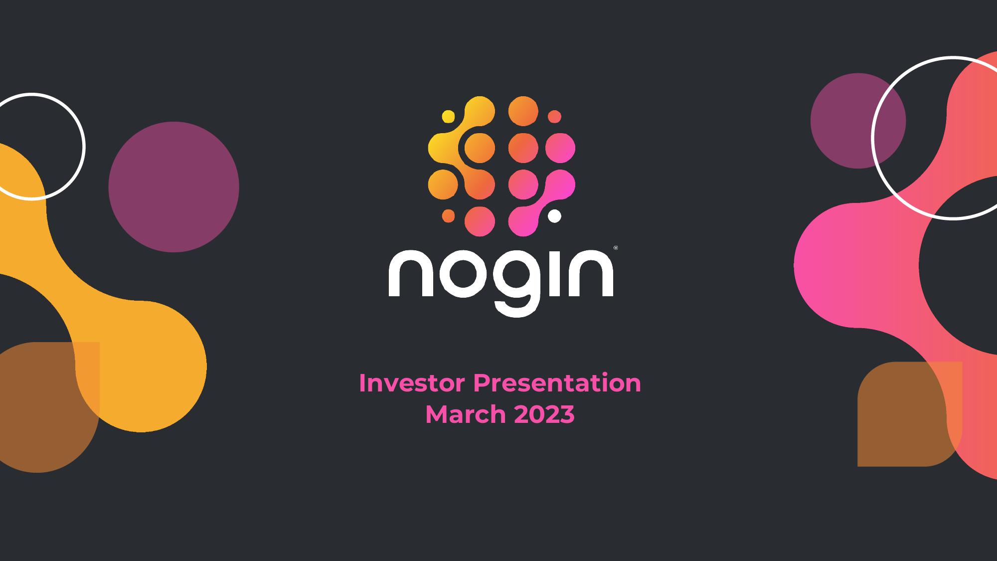 Nogin Investor Presentation Deck image