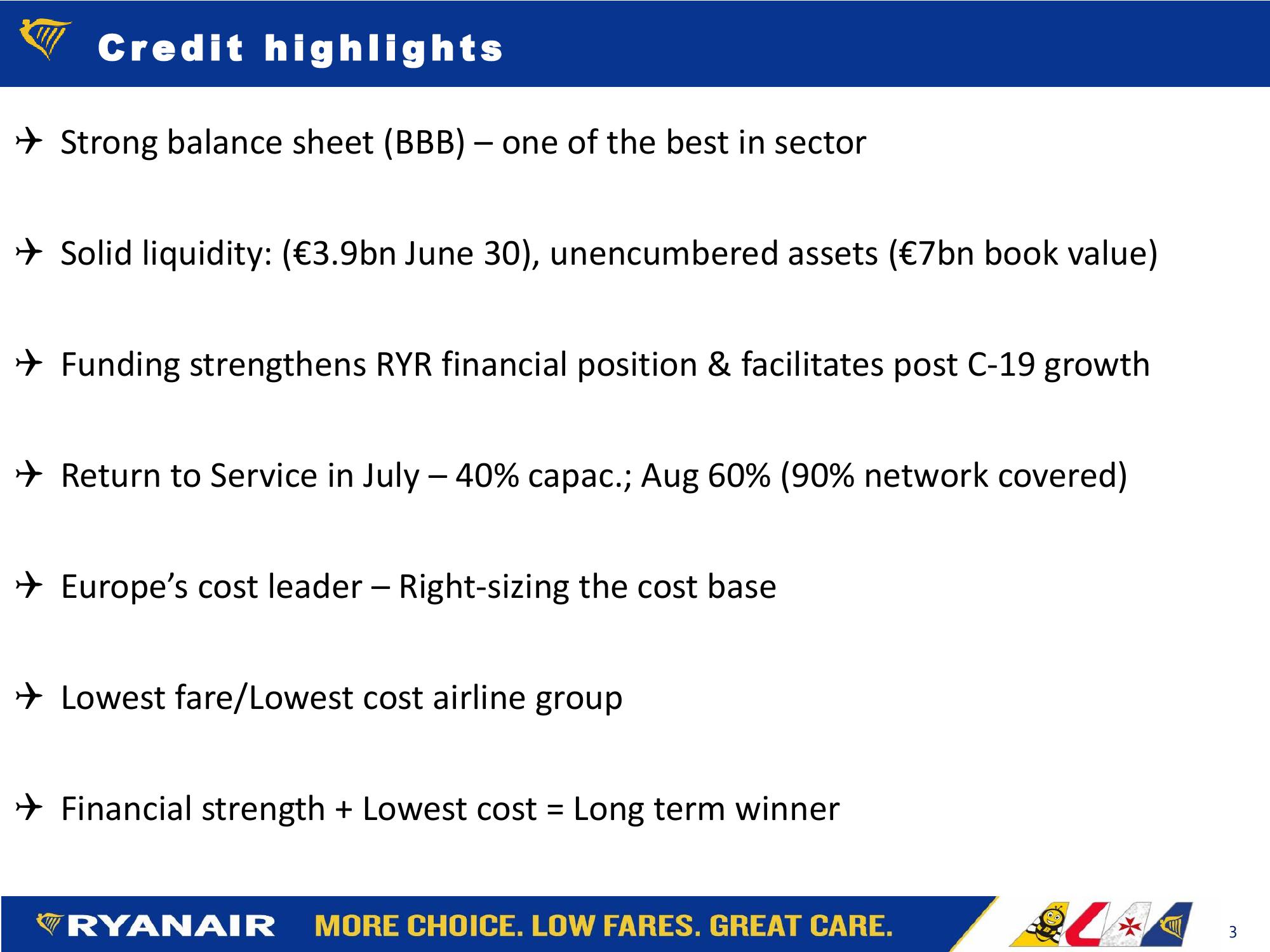 Ryanair Company Presentation slide image #3