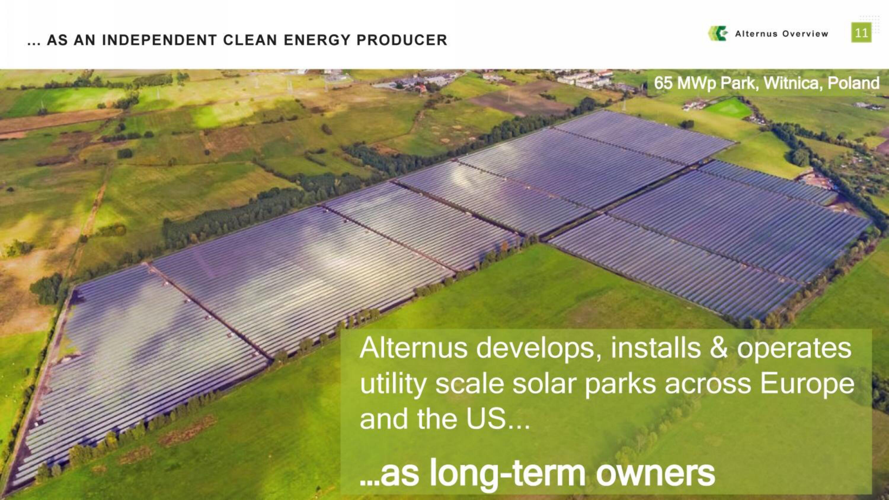 Alternus Energy SPAC Presentation Deck slide image #11