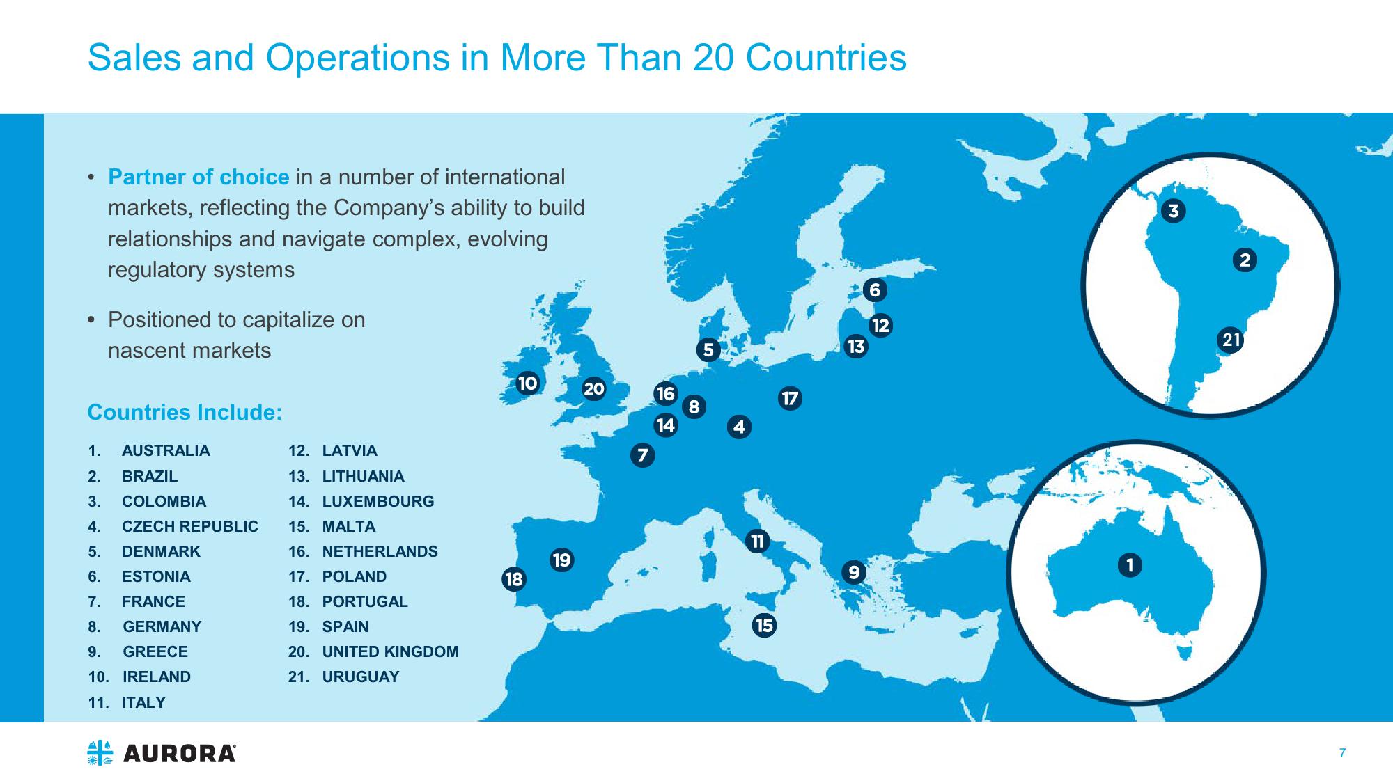 Aurora: Investor Presentation slide image #7