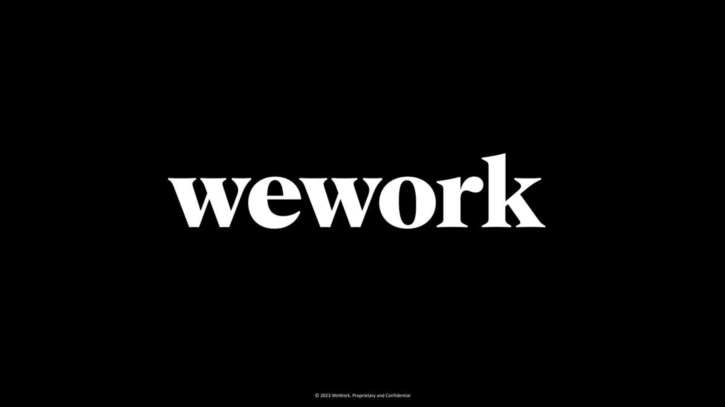 WeWork Restructuring Presentation Deck slide image #12