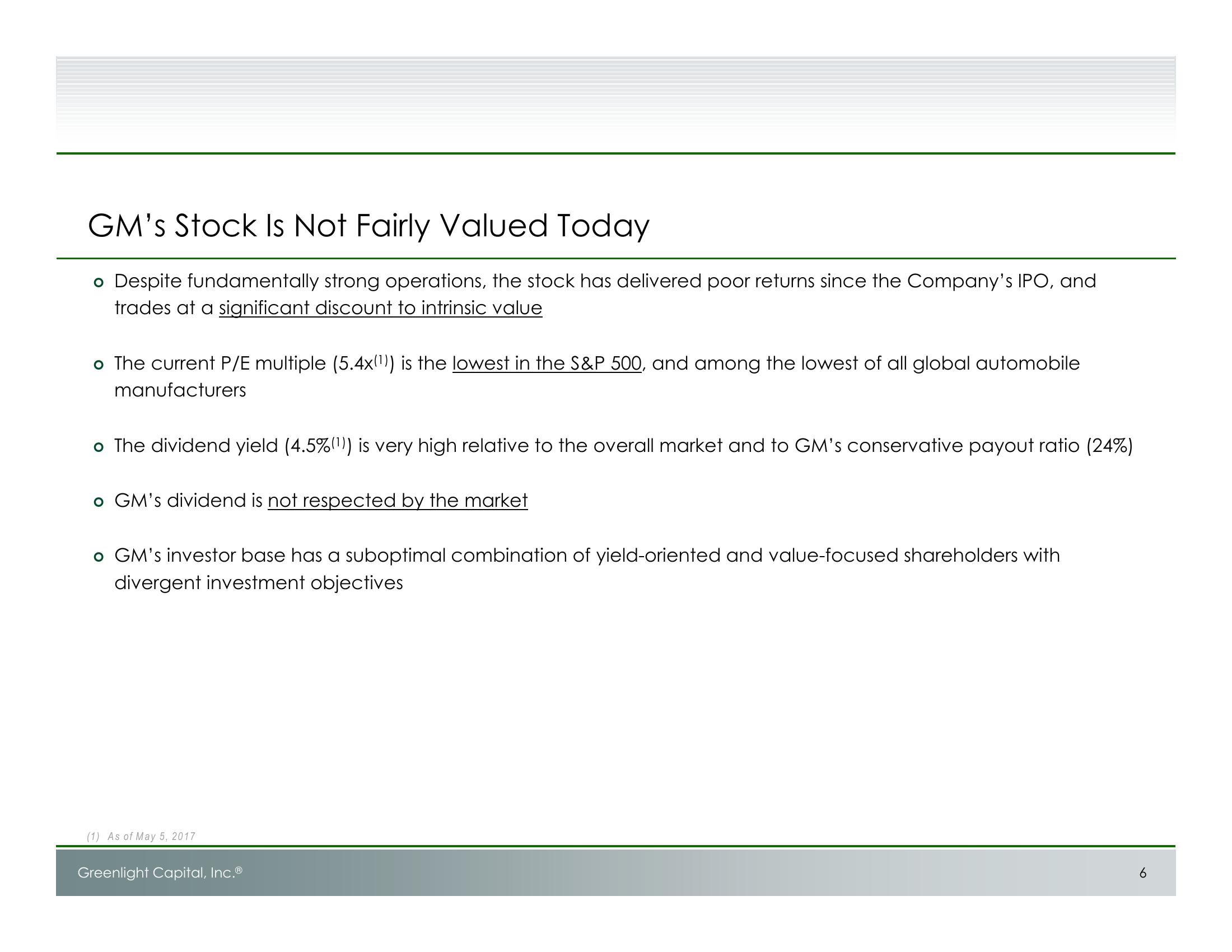 Unlocking Value at GM: Shareholder Presentation slide image #7