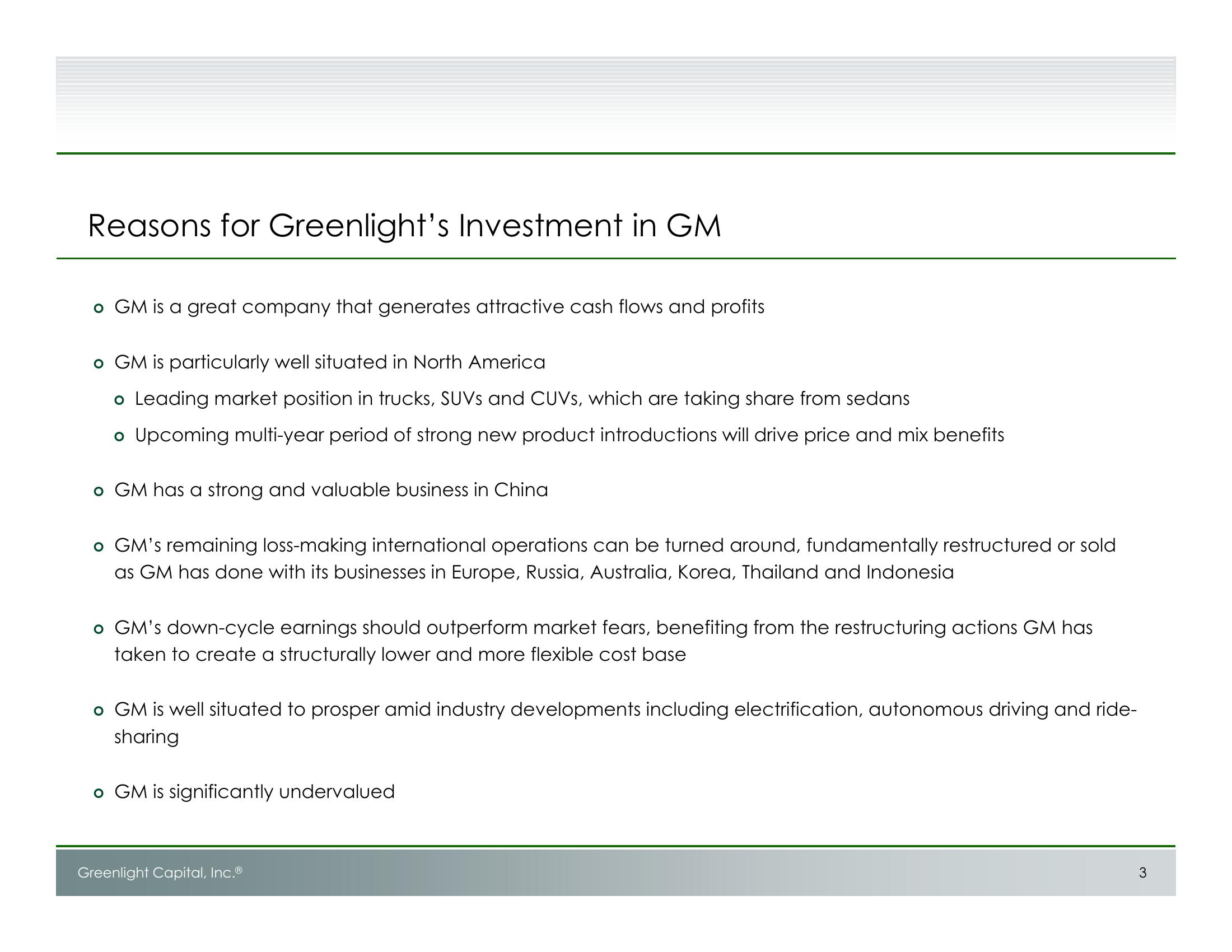 Unlocking Value at GM: Shareholder Presentation slide image #4